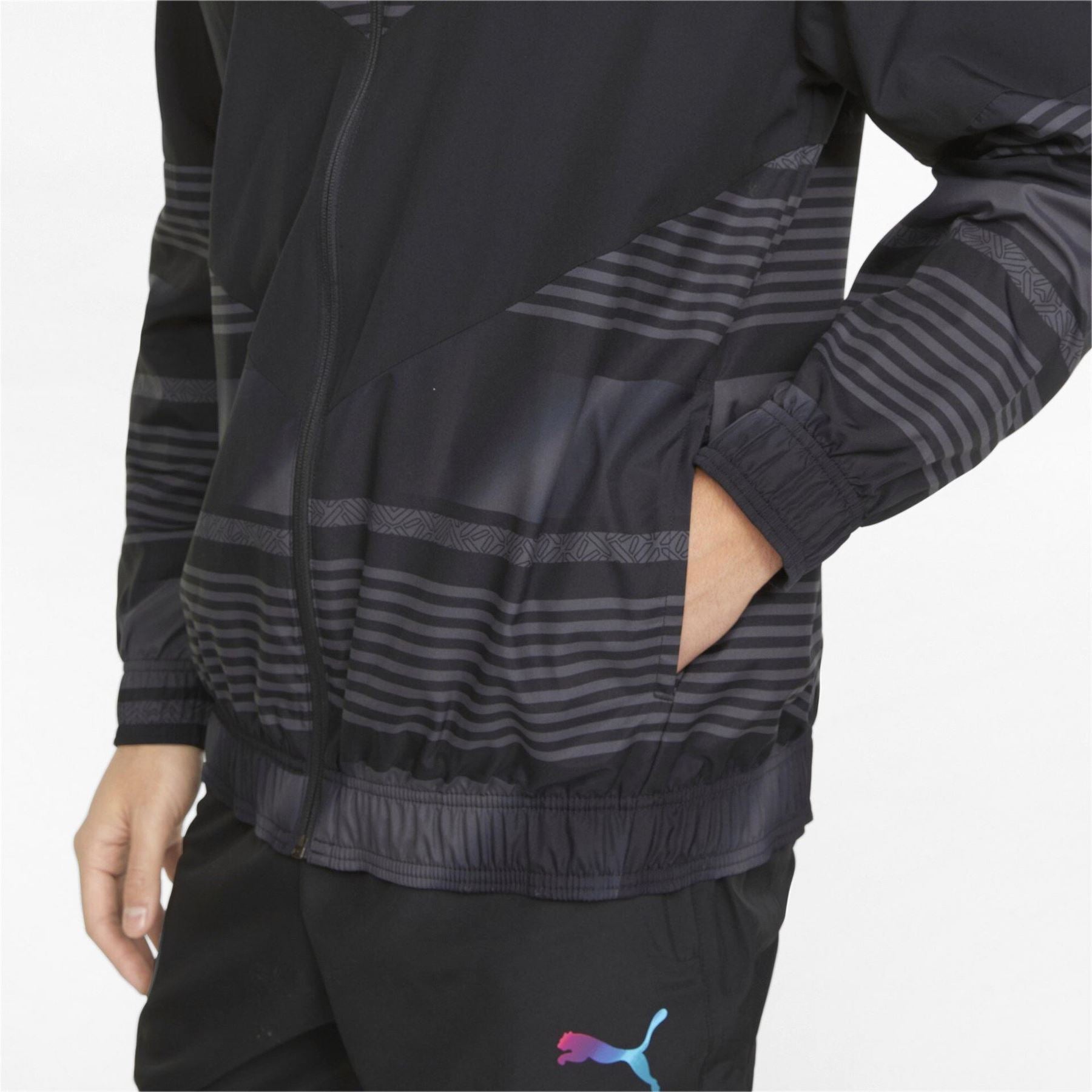 Puma Manchester City Licensed Rain Anorak Jacket