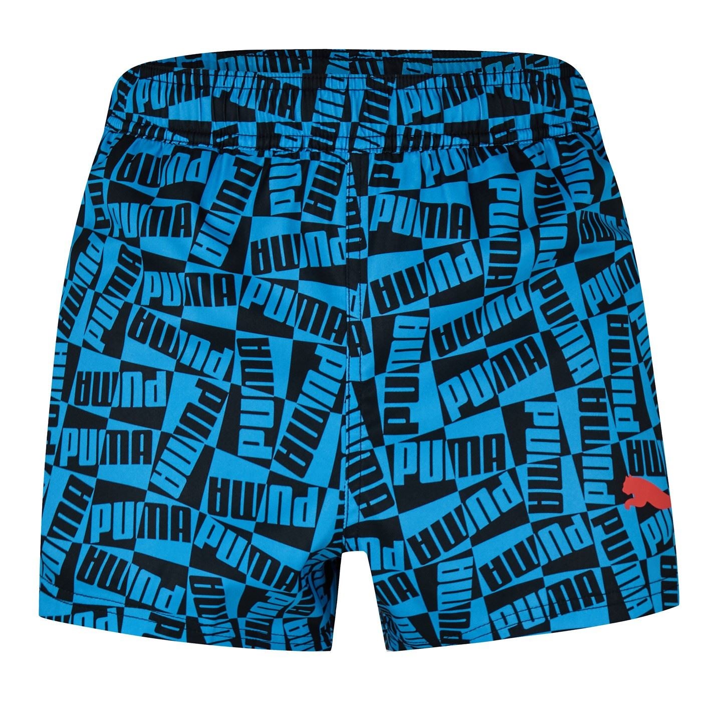 Puma All Over Logo Swim Shorts