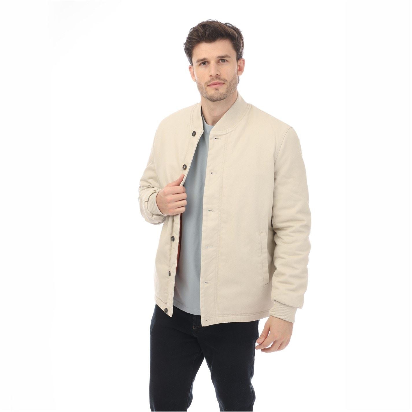 Lyle and Scott Petite Collared Neck Bomber Jacket