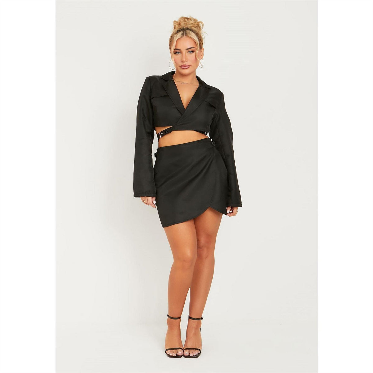 Missy Empire Wrap Mini Skirt