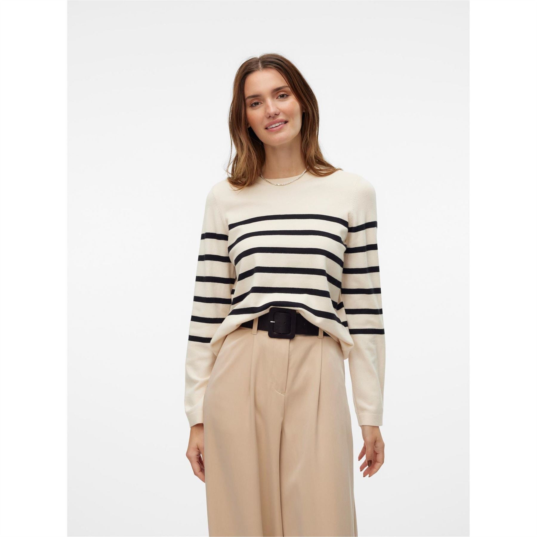 Vero Moda Saba Crew Neck Regular Fit Sweater