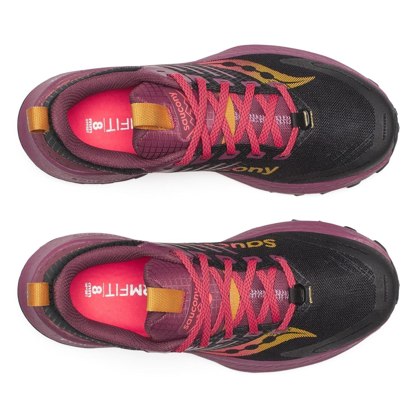 Saucony Ride Tr 2 Graphic Print Lace-Up Sneakers