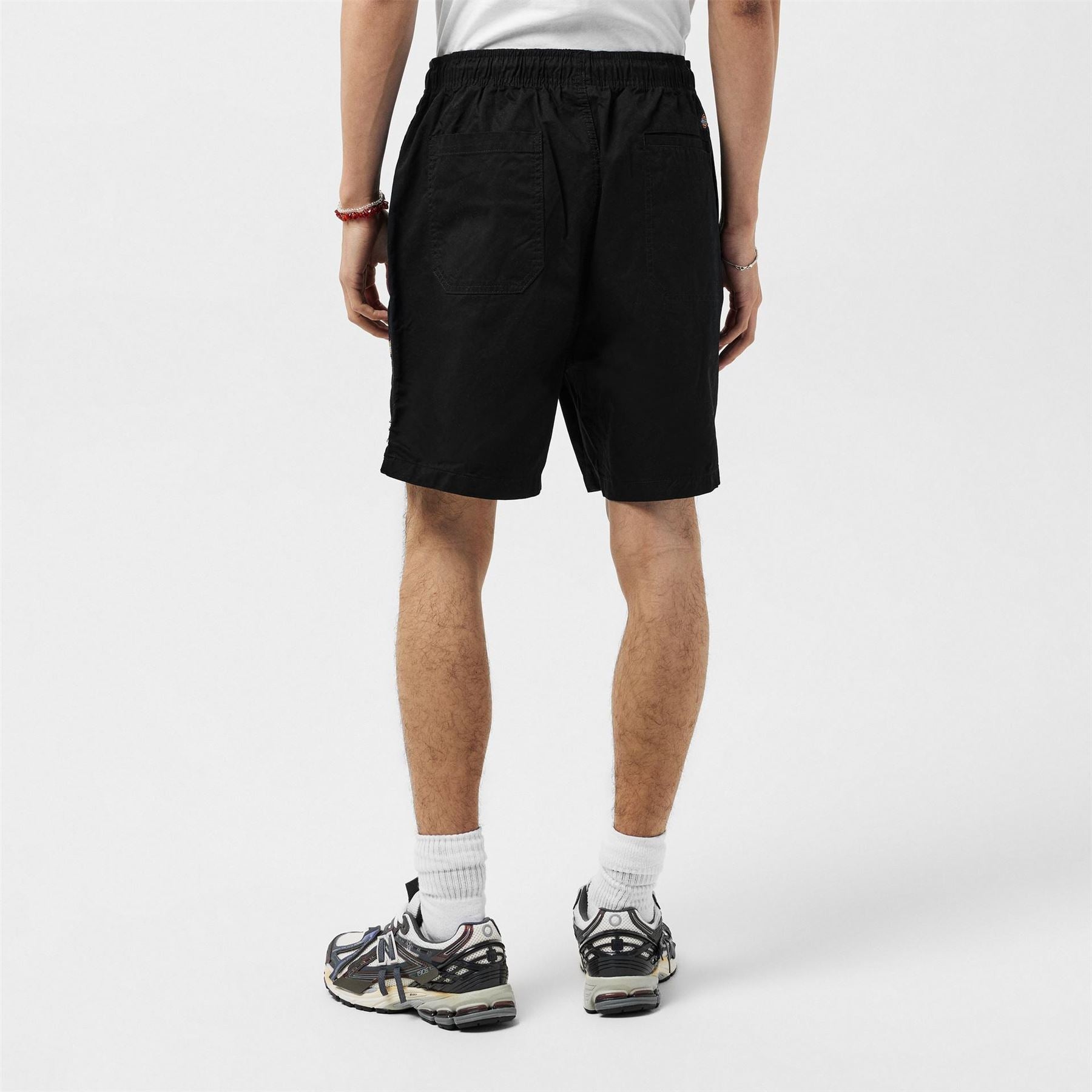 Dickies Pelican Solid Bermuda Shorts with Elasticated Waistband