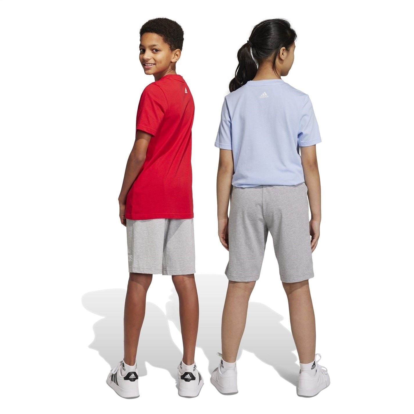 adidas Essentials Big Logo Cotton Shorts Juniors