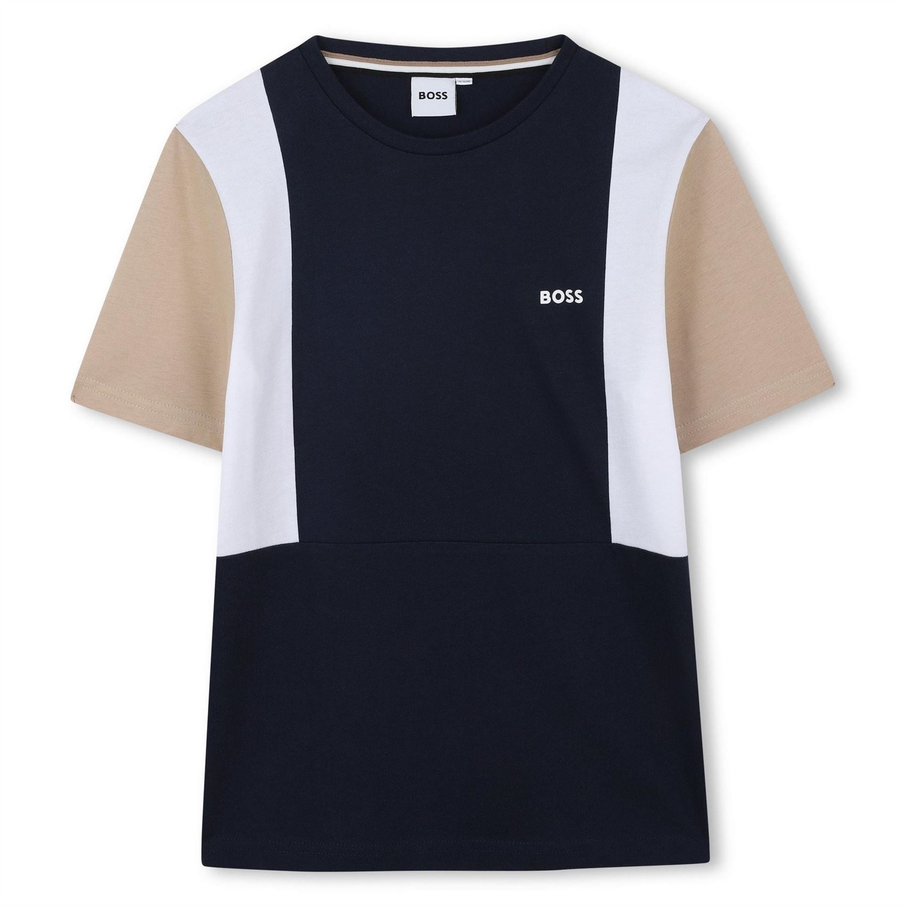Boss Logo Regular Fit Crew Neck T-Shirt