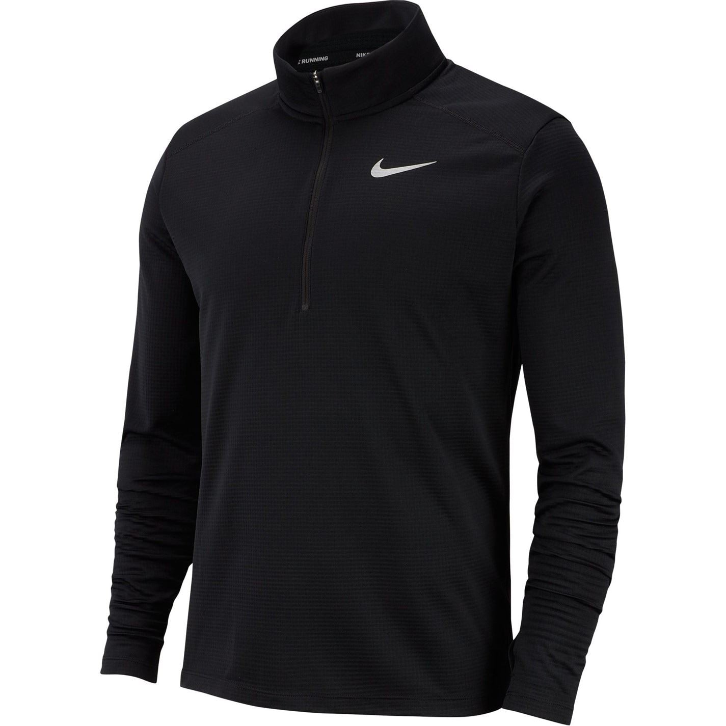 Nike Mens Half Zip Core Long Sleeve Running Top