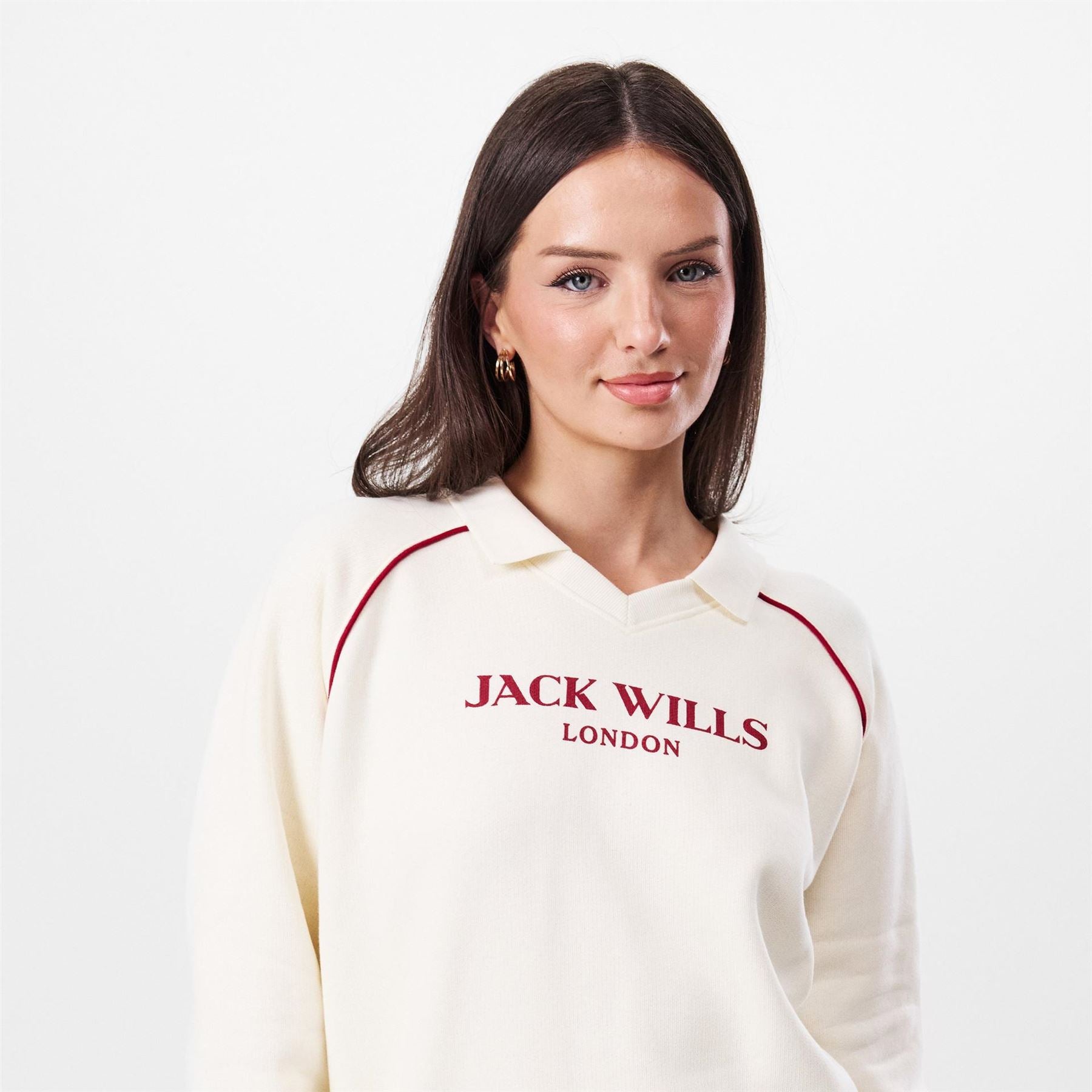 Jack Wills Crew Neck Relaxed Fit Long Sleeve Sweater