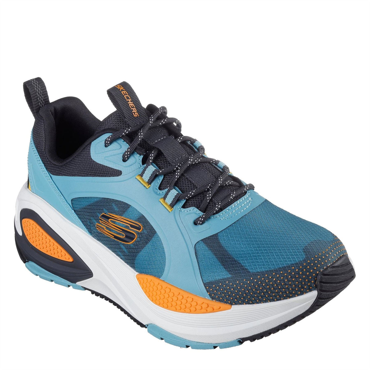 Skechers Mens Lace Up Sneaker W Molded Low Top Trainers