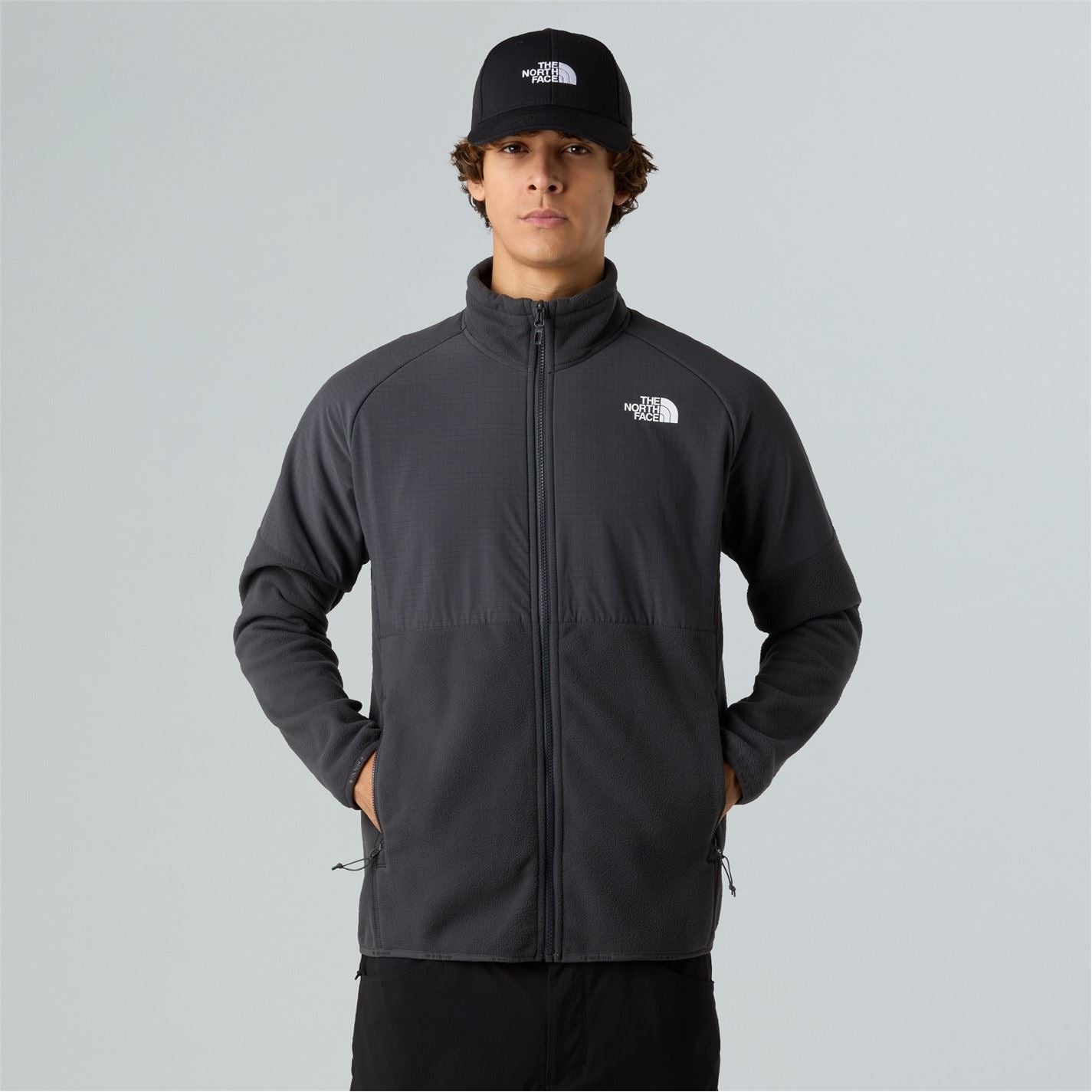 The North Face Glacier Funnel Neck Raglan Sleeve Sweatshirt
