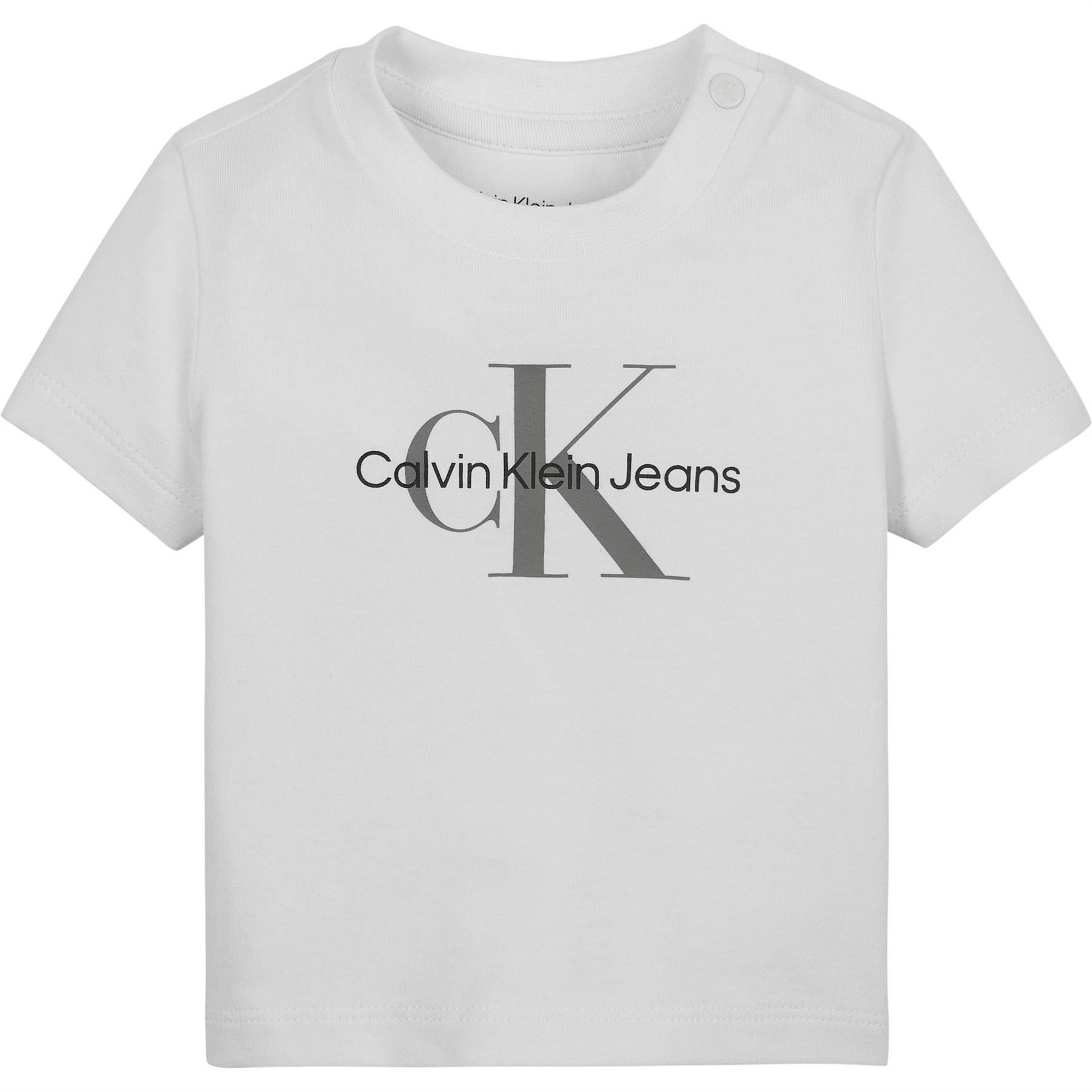 Calvin Klein Jeans Kids Monogram Short Sleeve Regular Fit T-Shirt