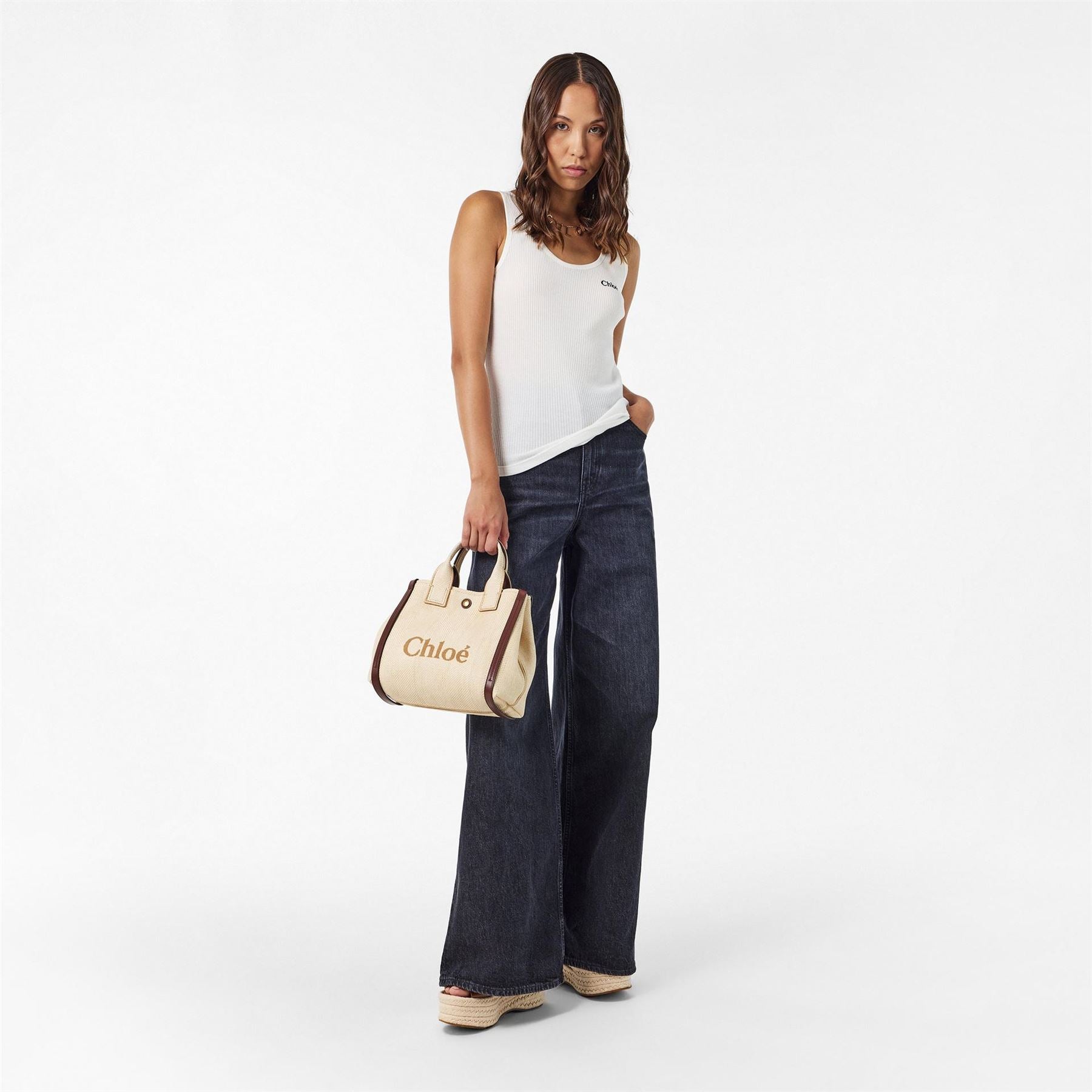 Chloe Straw Bag