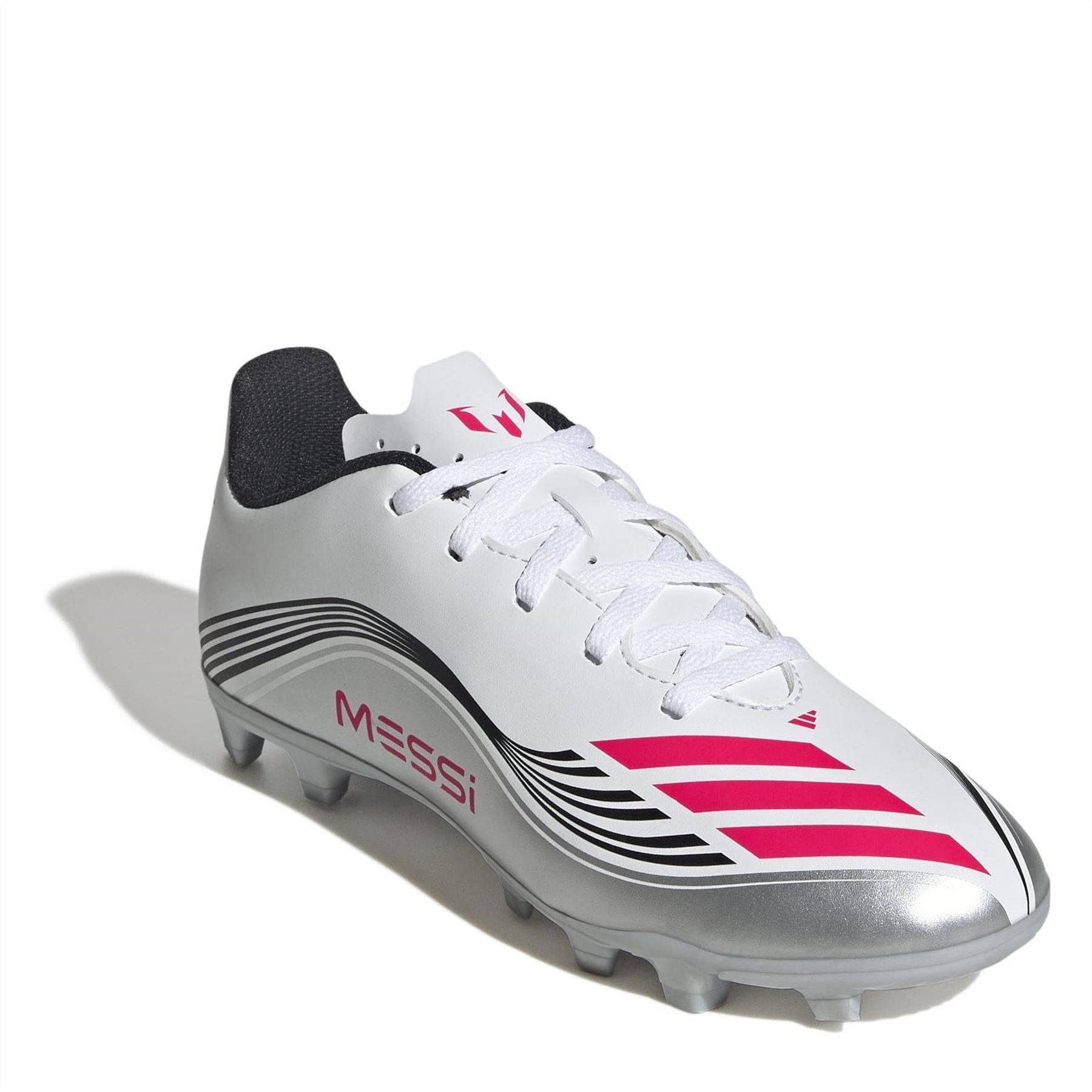 adidas F50 Messi Club Juniors Firm Ground Football Boots