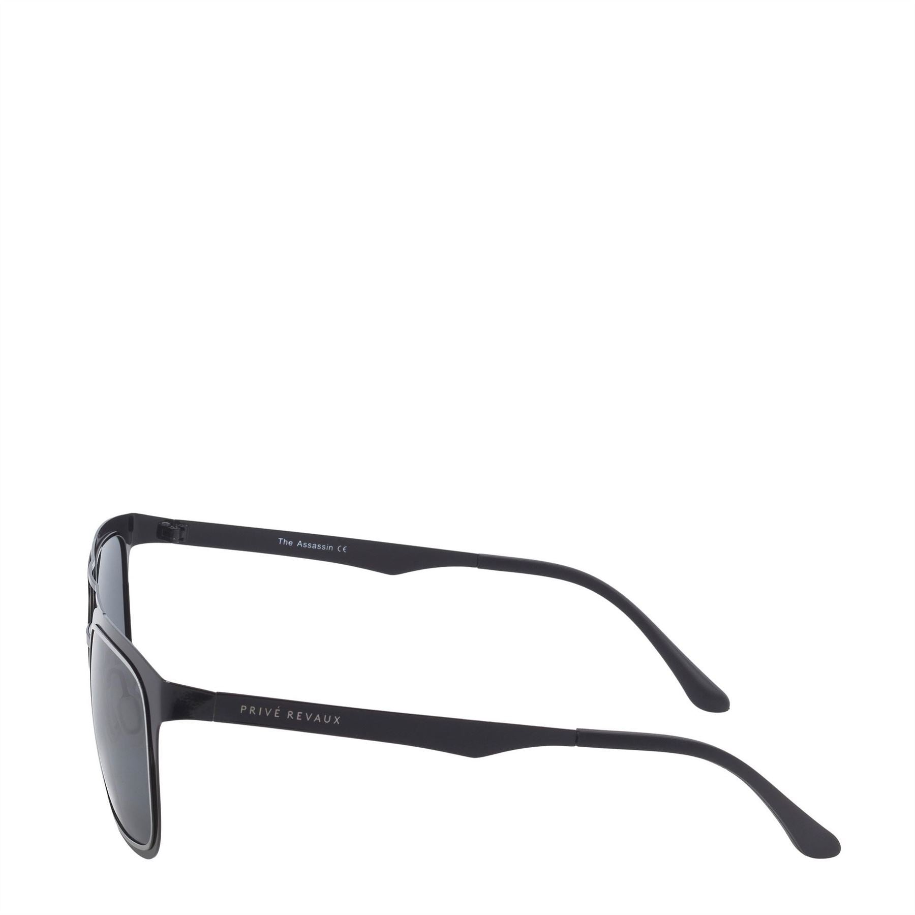 Prive Revaux R The Assassin Aviator Full Rim Sunglasses