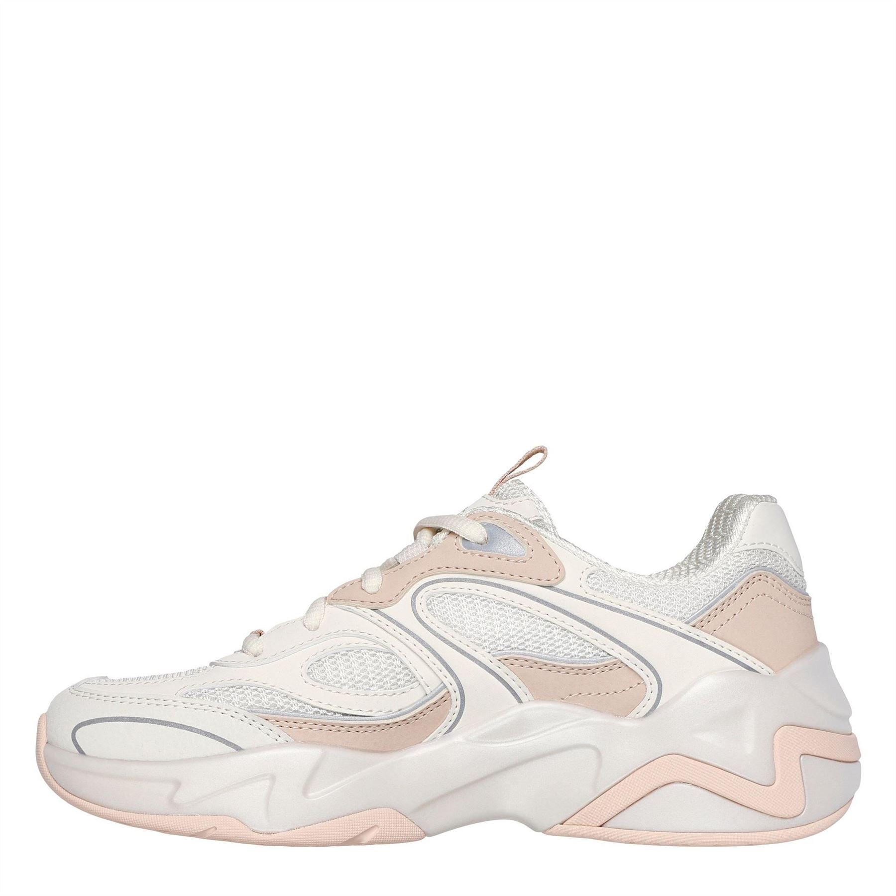 Skechers D'Lux Hyperburst Lace-Up Abstract Sneakers