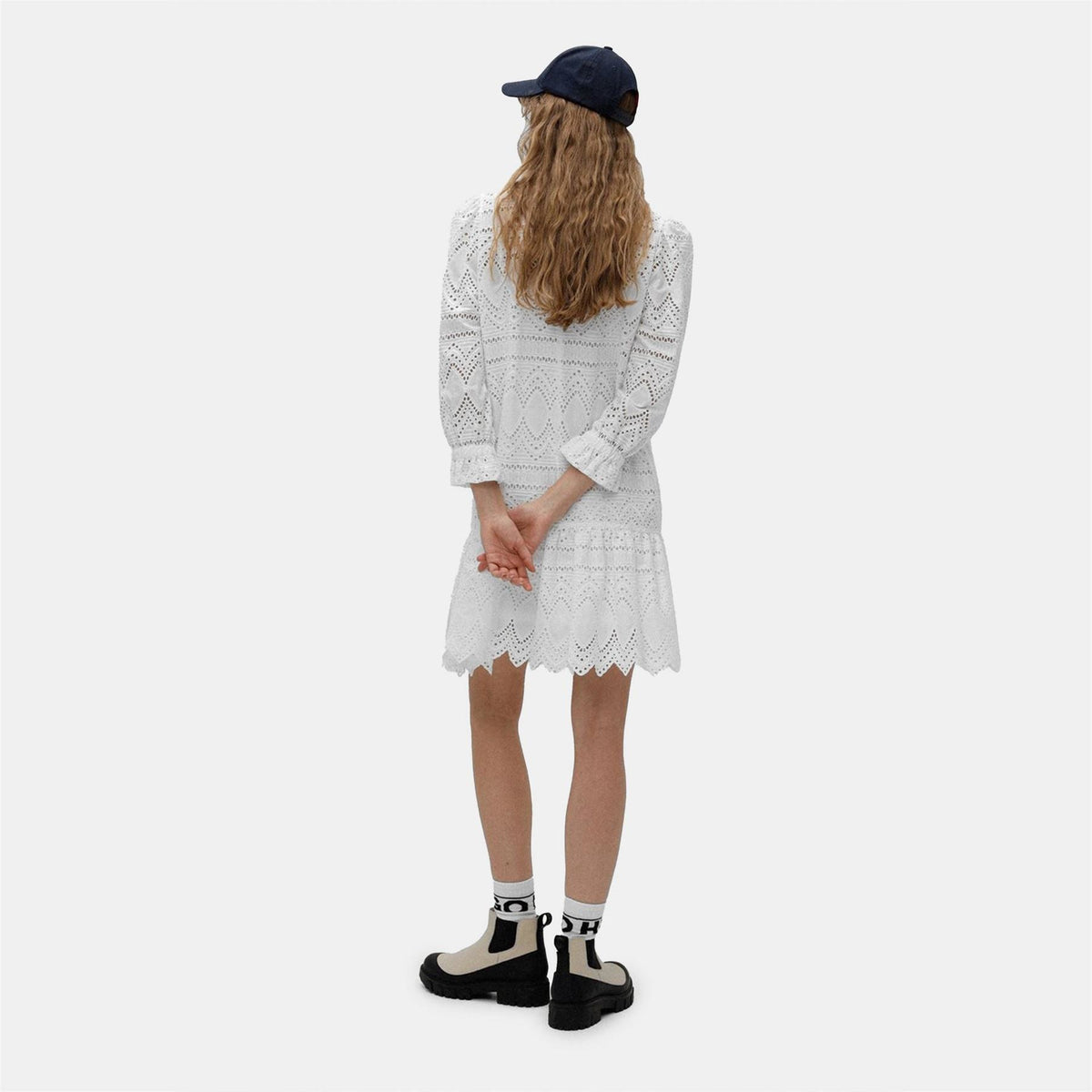 Hugo Kalina High Neck Midi Dress