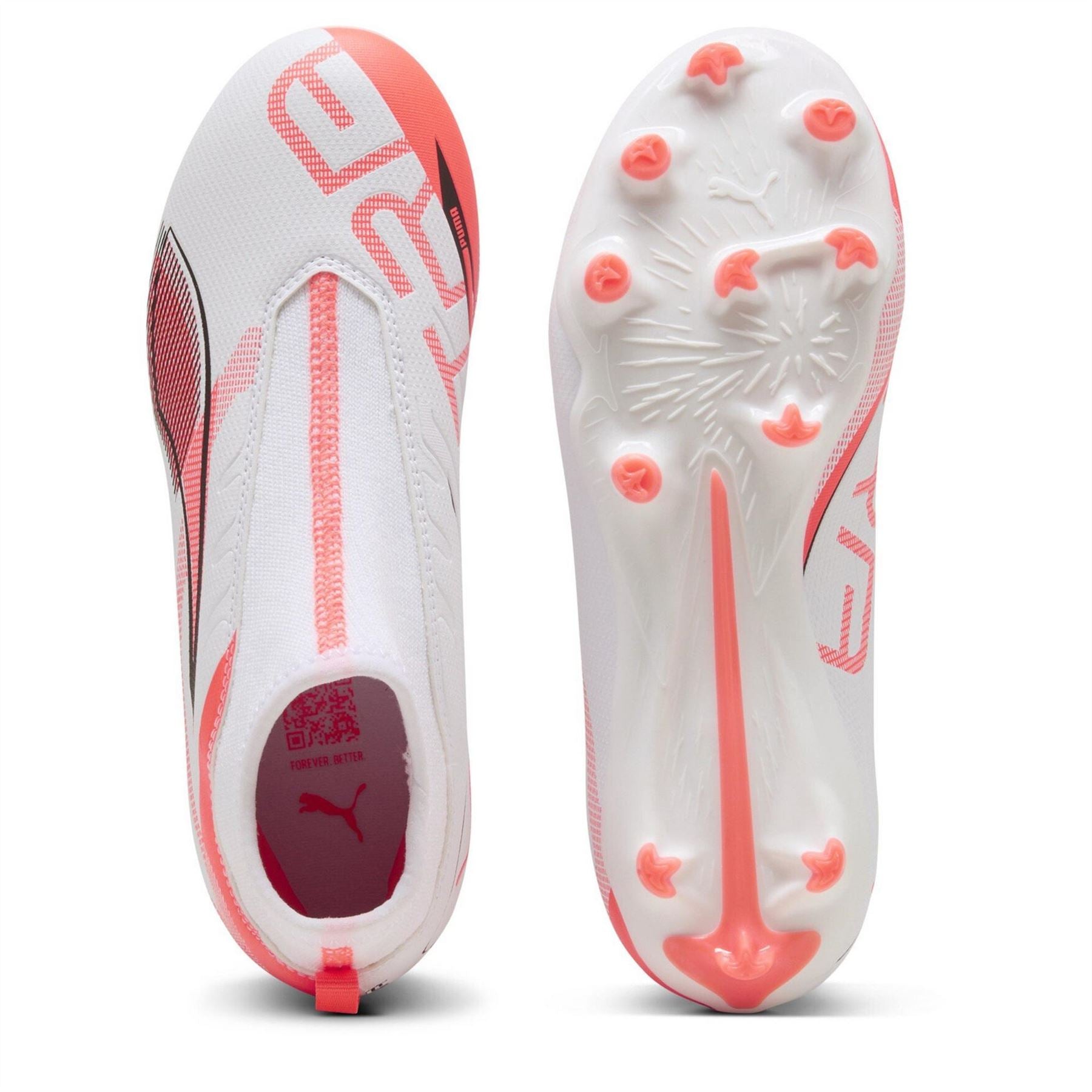 Puma Ultra 5 Match+ Ll Fg Ag Jr Firm Ground Football Boots Unisex Kids