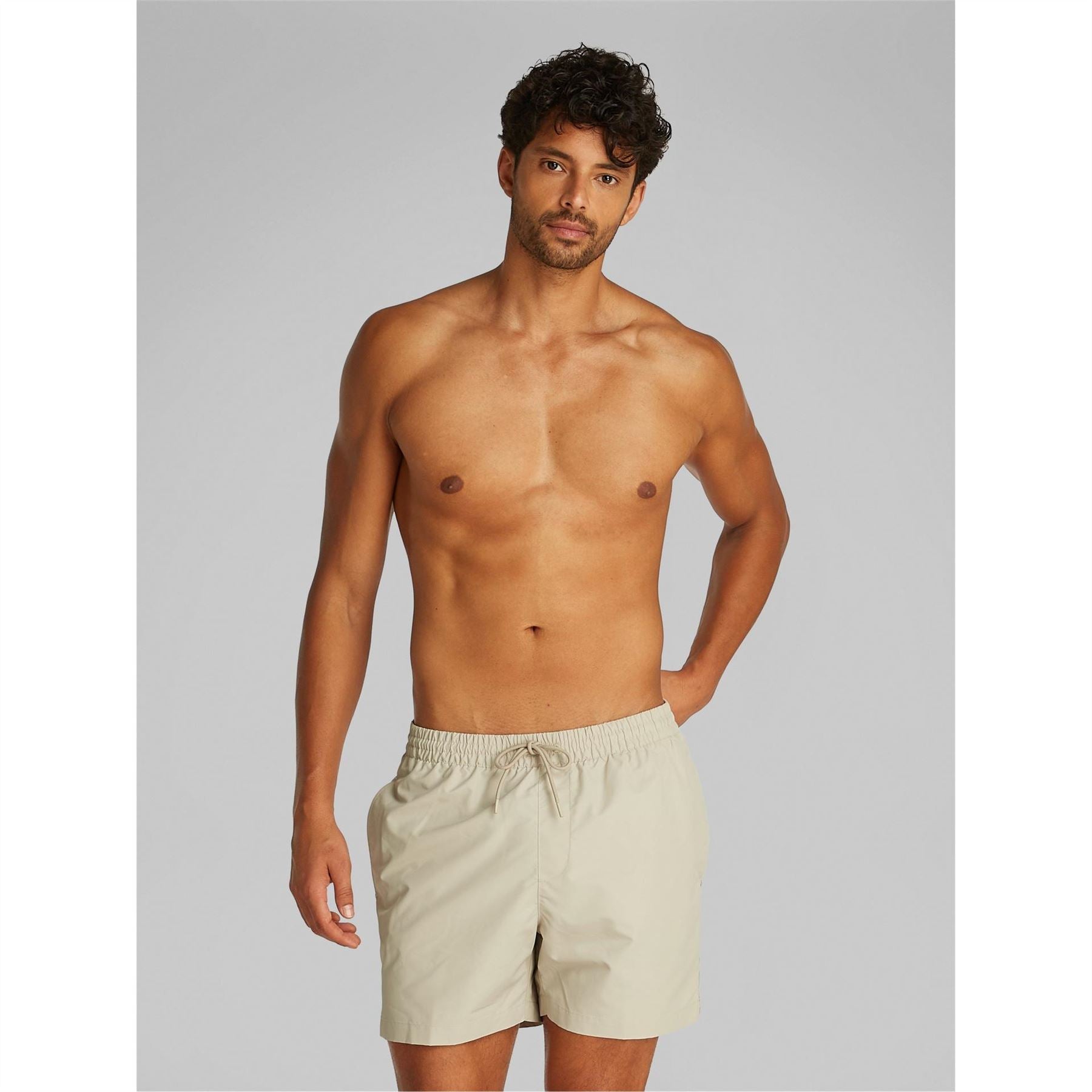 Calvin Klein Mens Tape Swim Shorts
