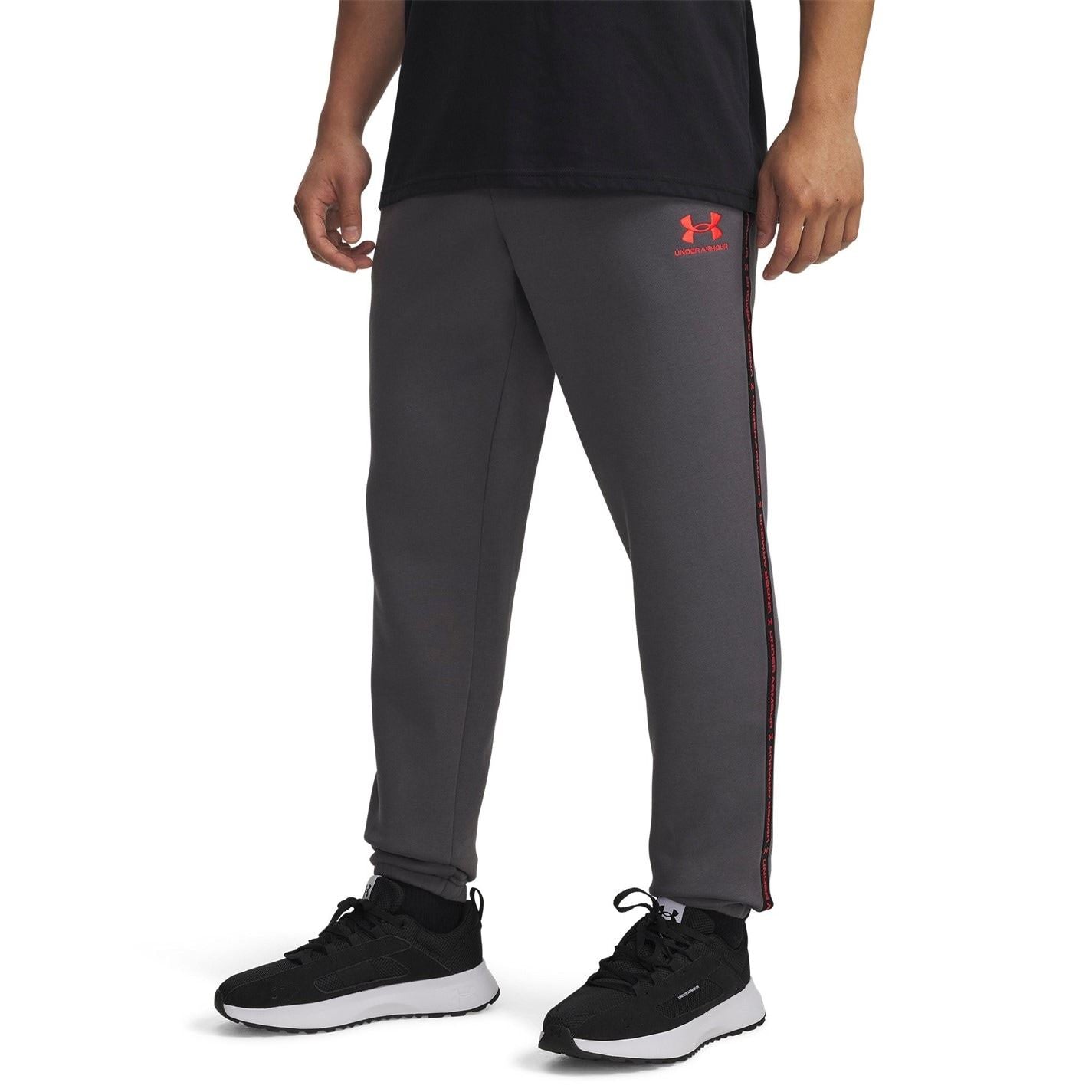 Under Armour Mens Armour Ua Icon Fleece Jogger Taping Joggers