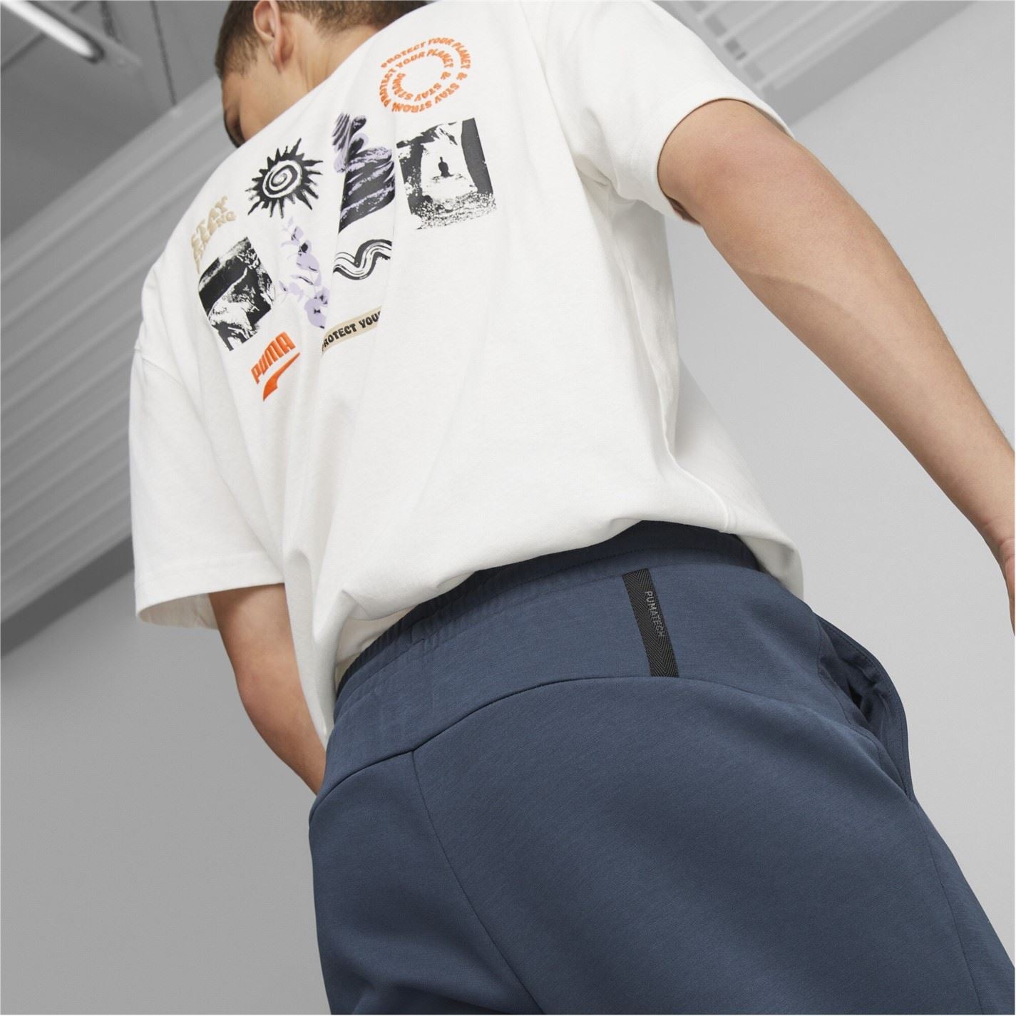 Puma Mens Pumatech Track Pants Dk Jogger