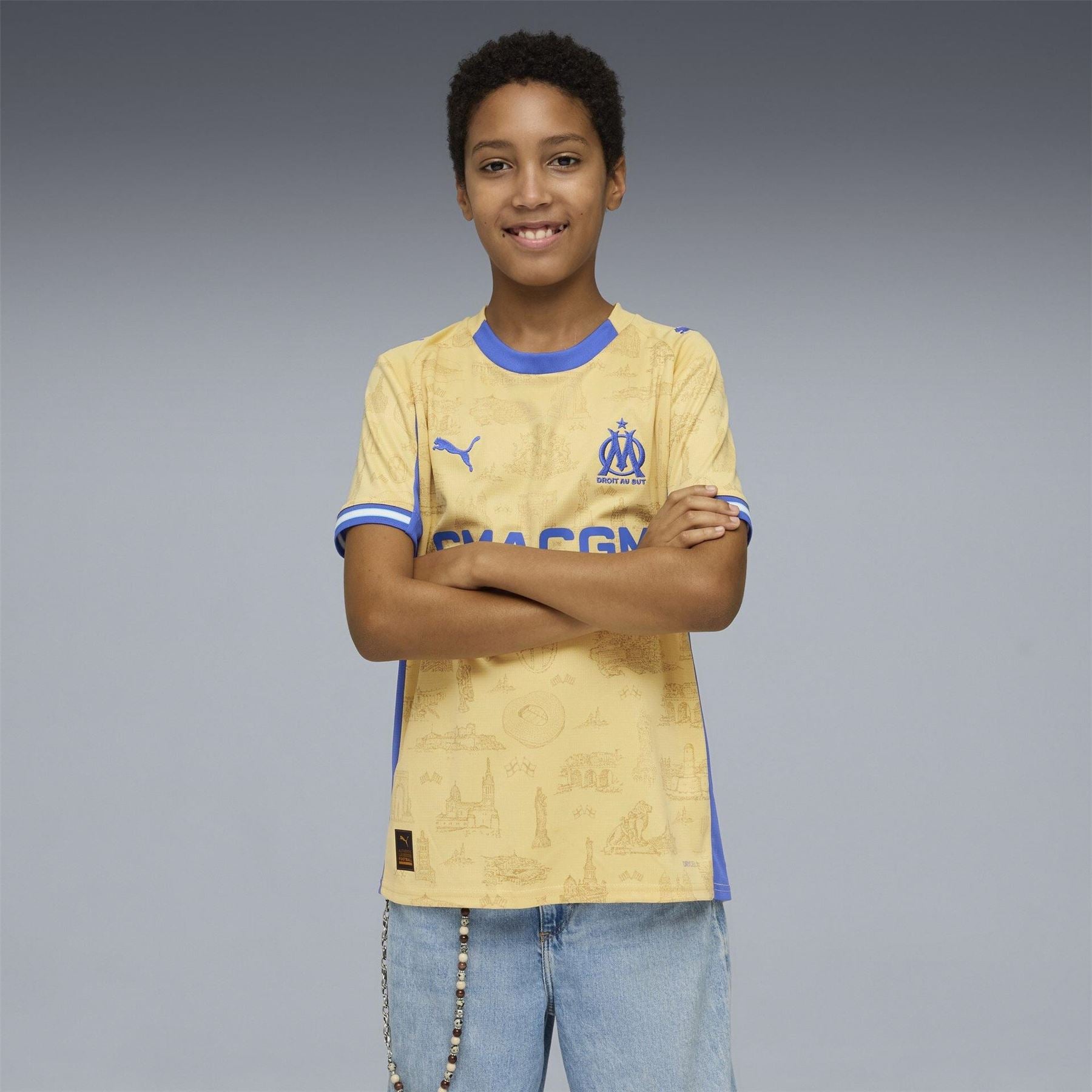 Puma Olympique Marseille Fourth Shirt 25 26 Juniors