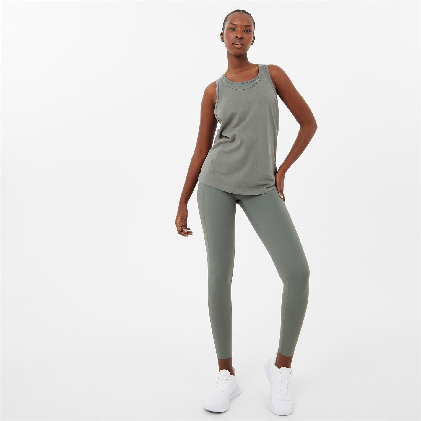 USA Pro Womens Classic Racer Back Sports Tank