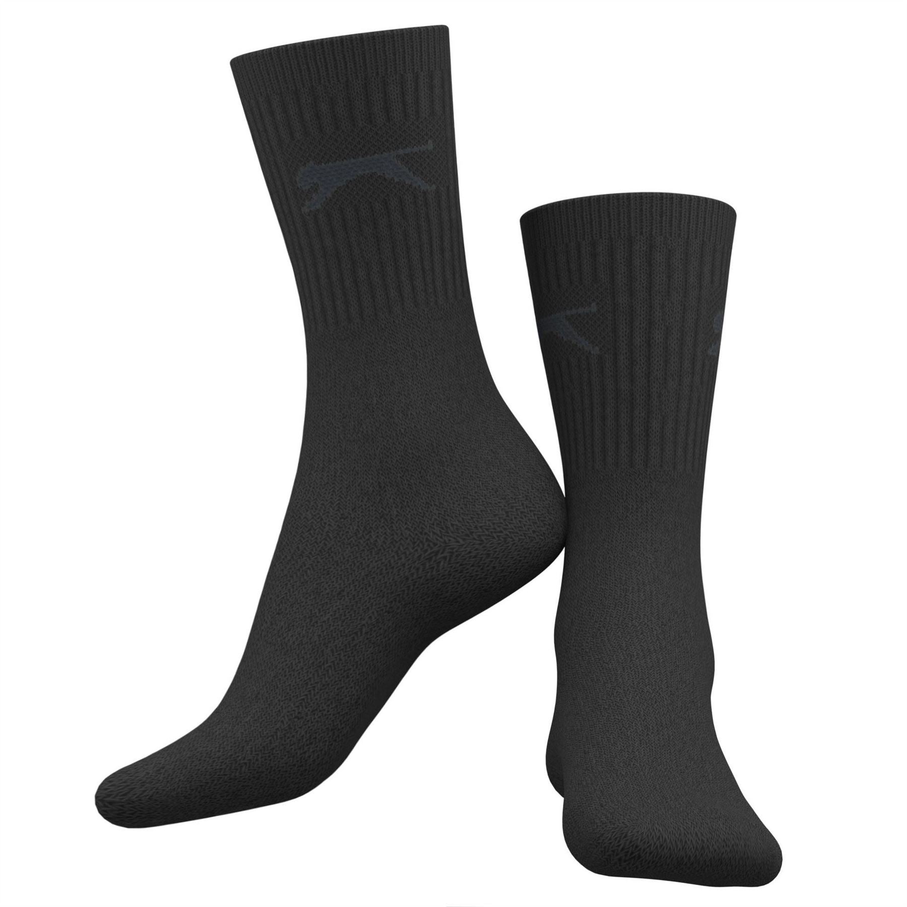 Slazenger Pack Crew Socks Mens Size 7 11