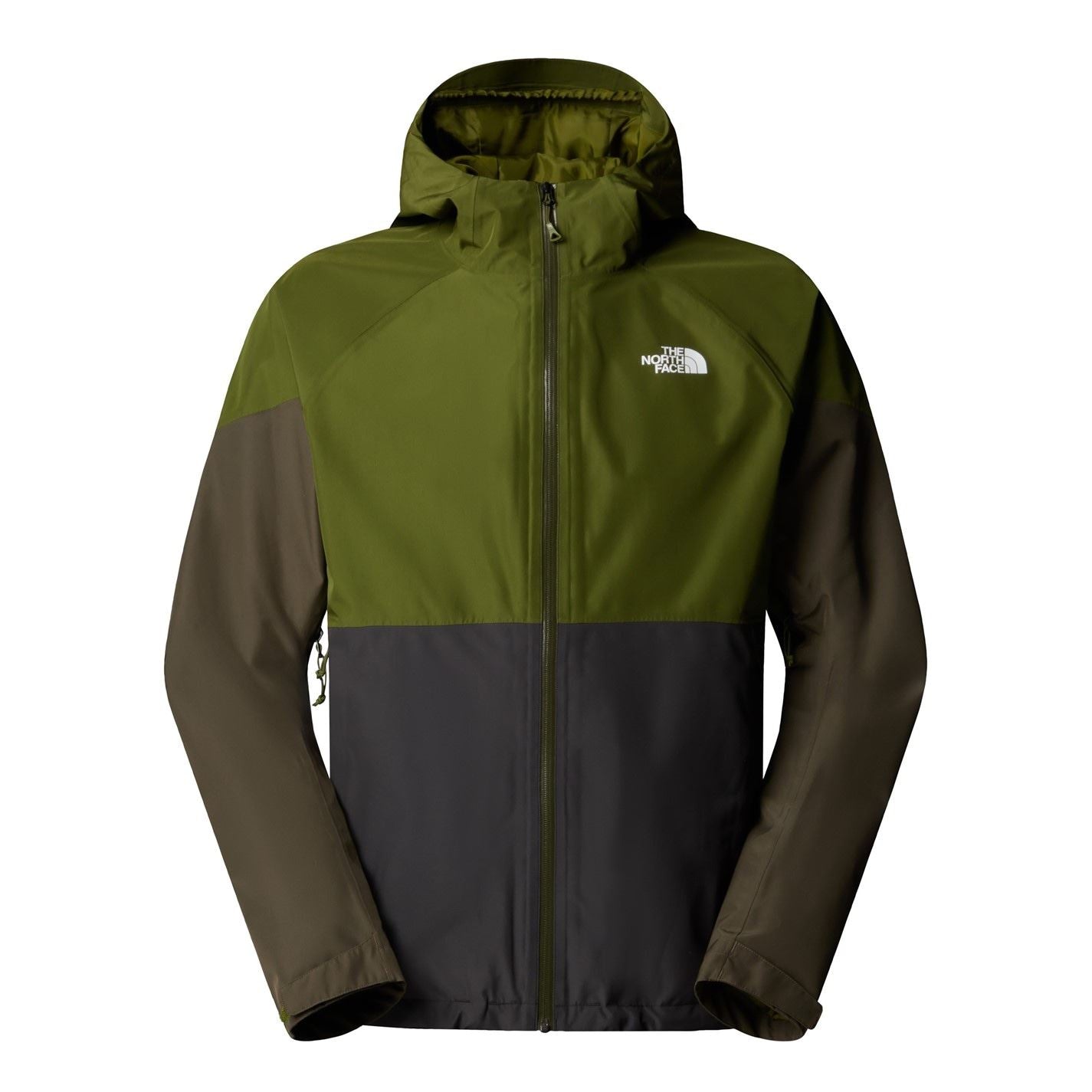 The North Face Hooded Neck Lightning Color Block Rain Jacket