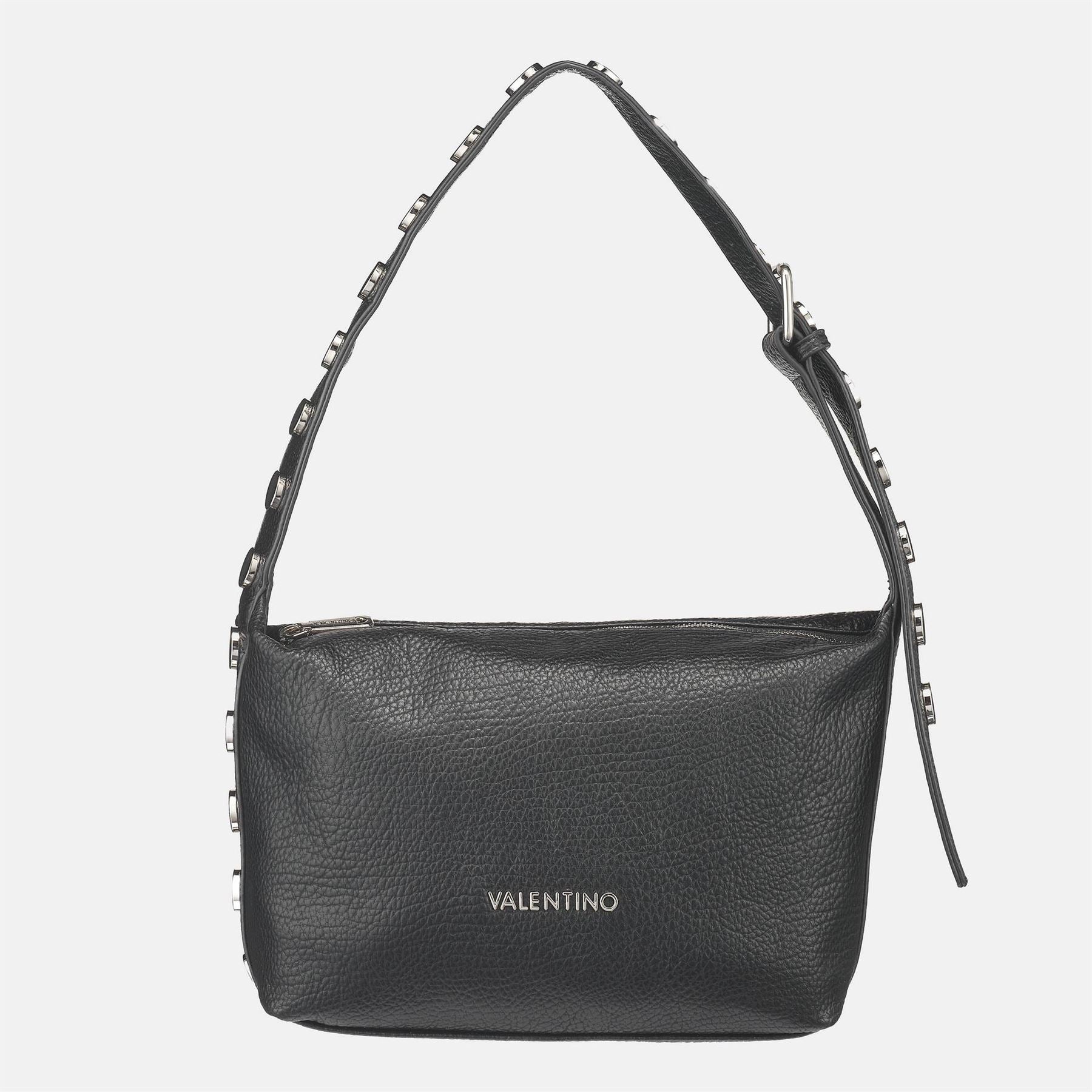 Valentino Glam Lock Faux Leather Shoulder Bag