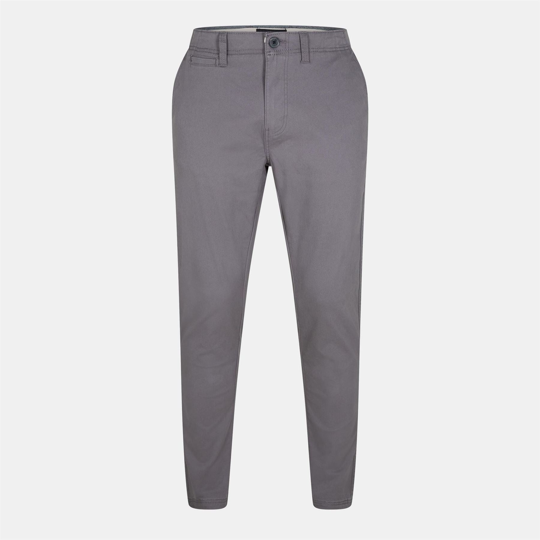 Threadbare Cast Solid Patterned Slim Trousers