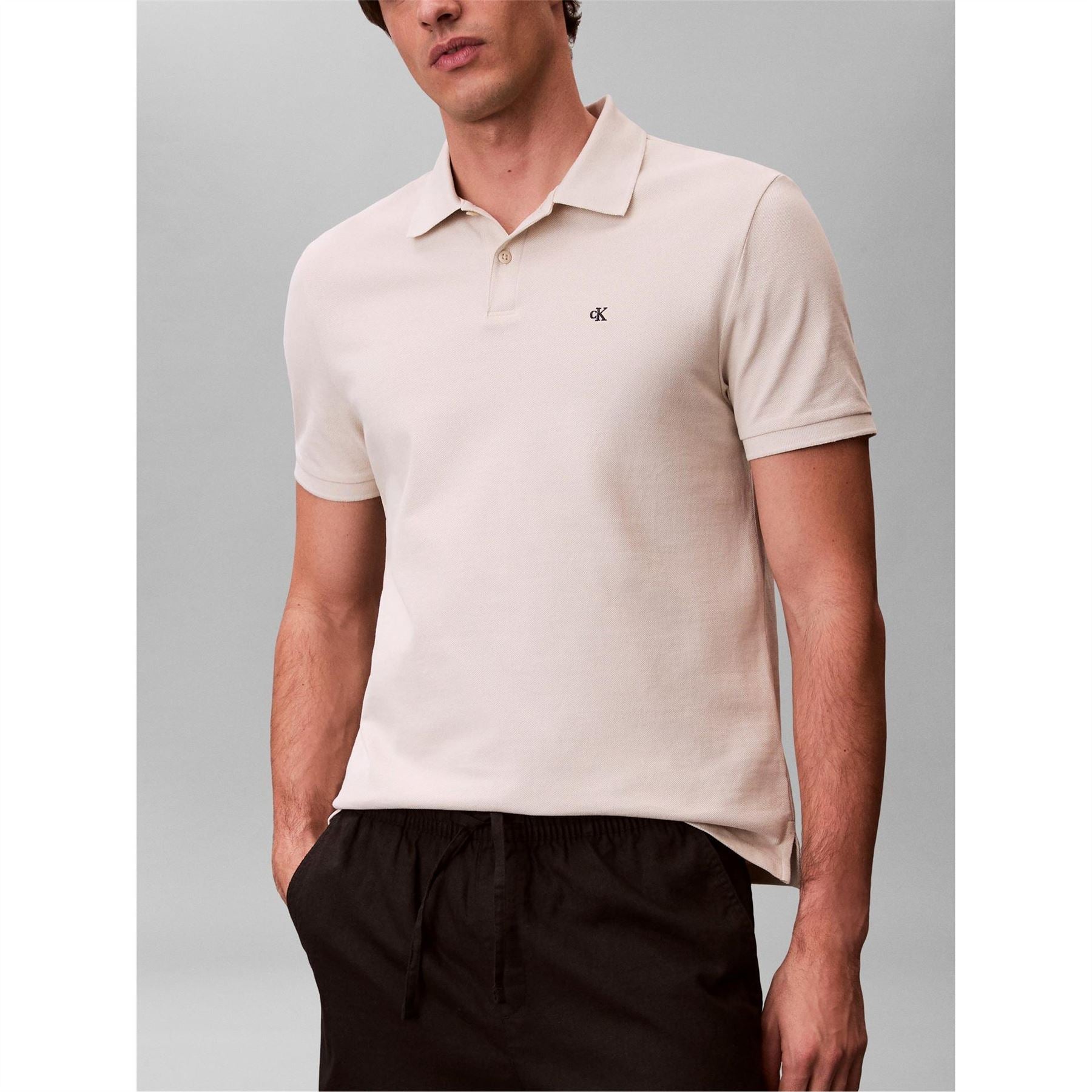 Calvin Klein Jeans Regular Fit Short Sleeve Polo Shirt