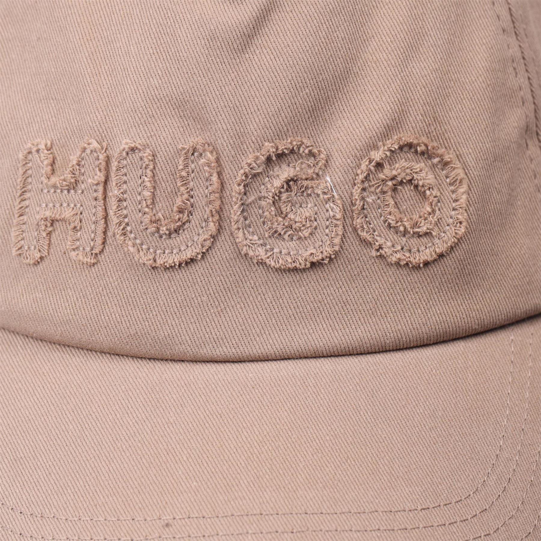 Hugo Fr Cap With Raw Edge Logo