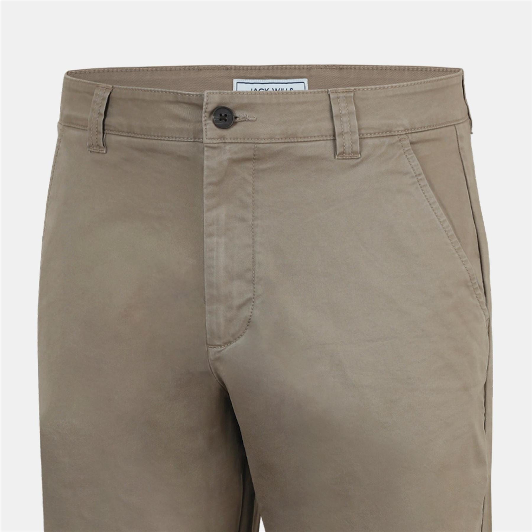 Jack Wills Relaxed Solid Patterned Chinos