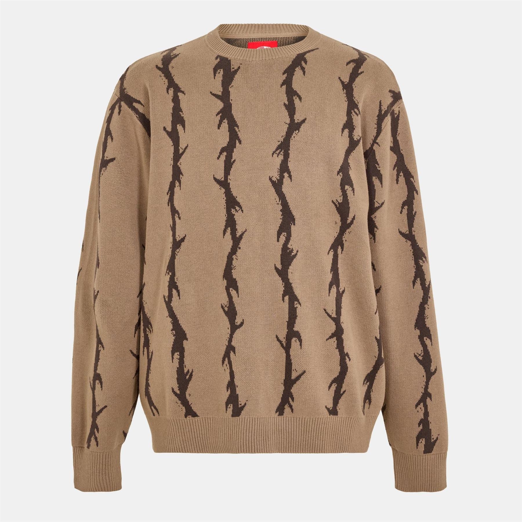Vans Adults Skate Thorn Walnut Crew Sweatshirt