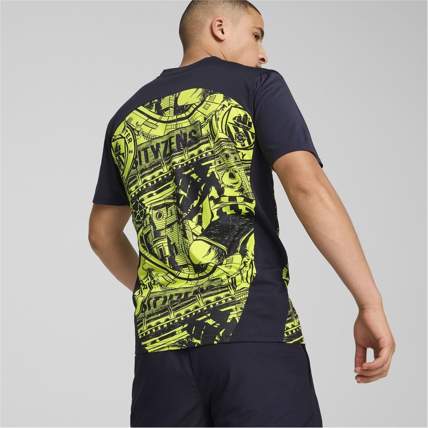 Puma Manchester City Fc Pre Match Shirt 2024 2025 Adults