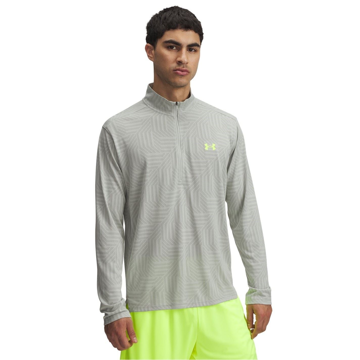 Under Armour Geotessa Tech Zip Neck Long Sleeve Sweatshirt