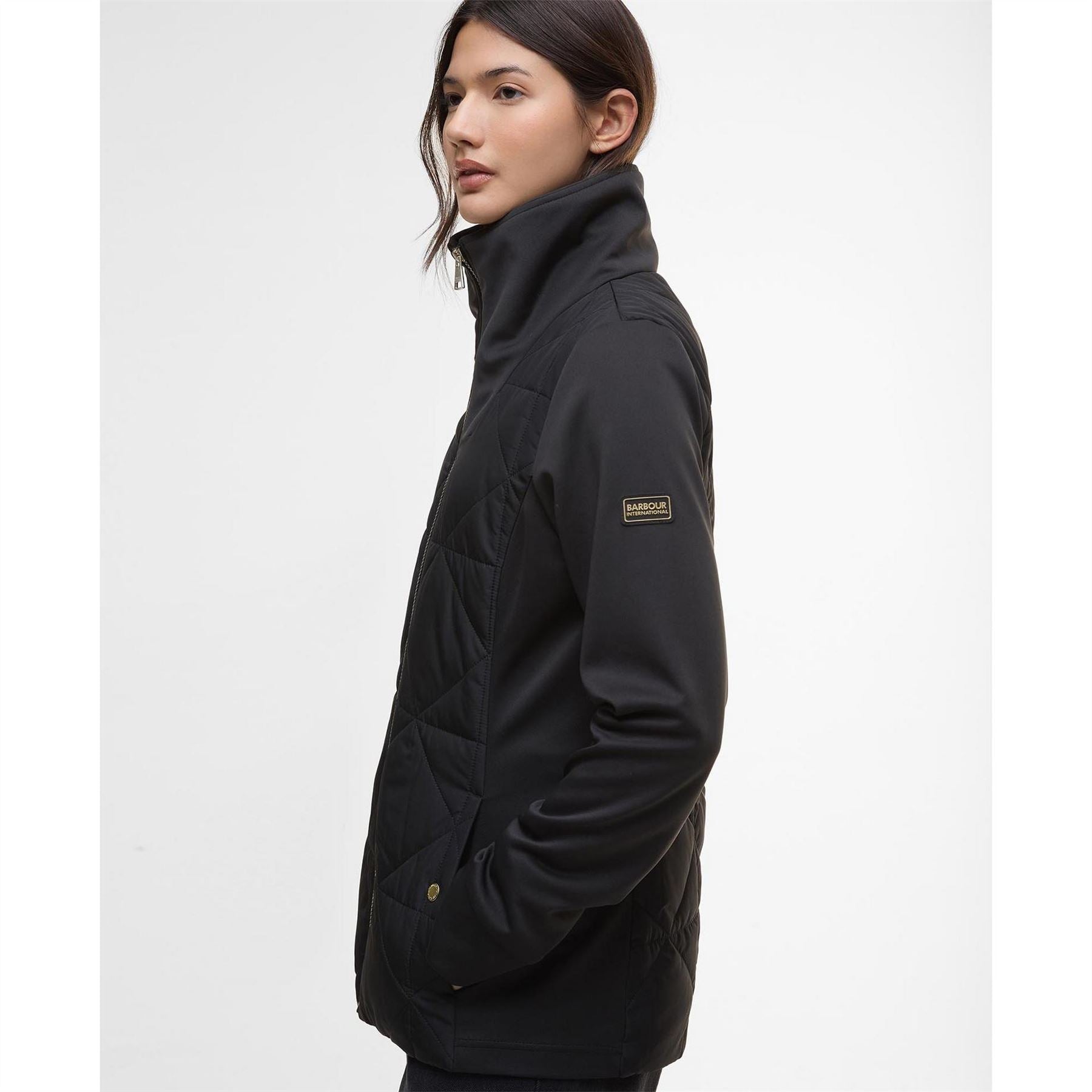 Barbour International Quilted Sweatshirt