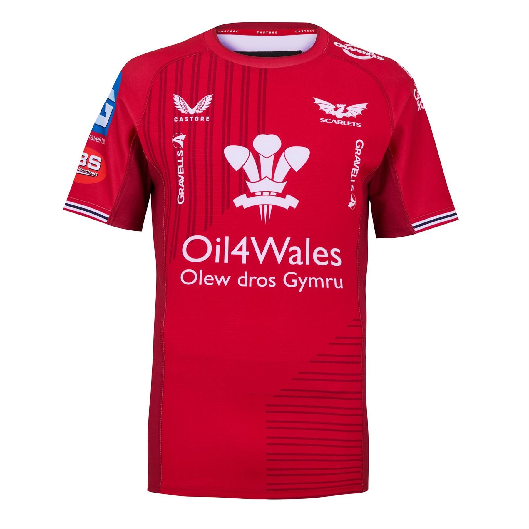 Castore Rugby Scarlets Authentic Home Kit 2023 2024