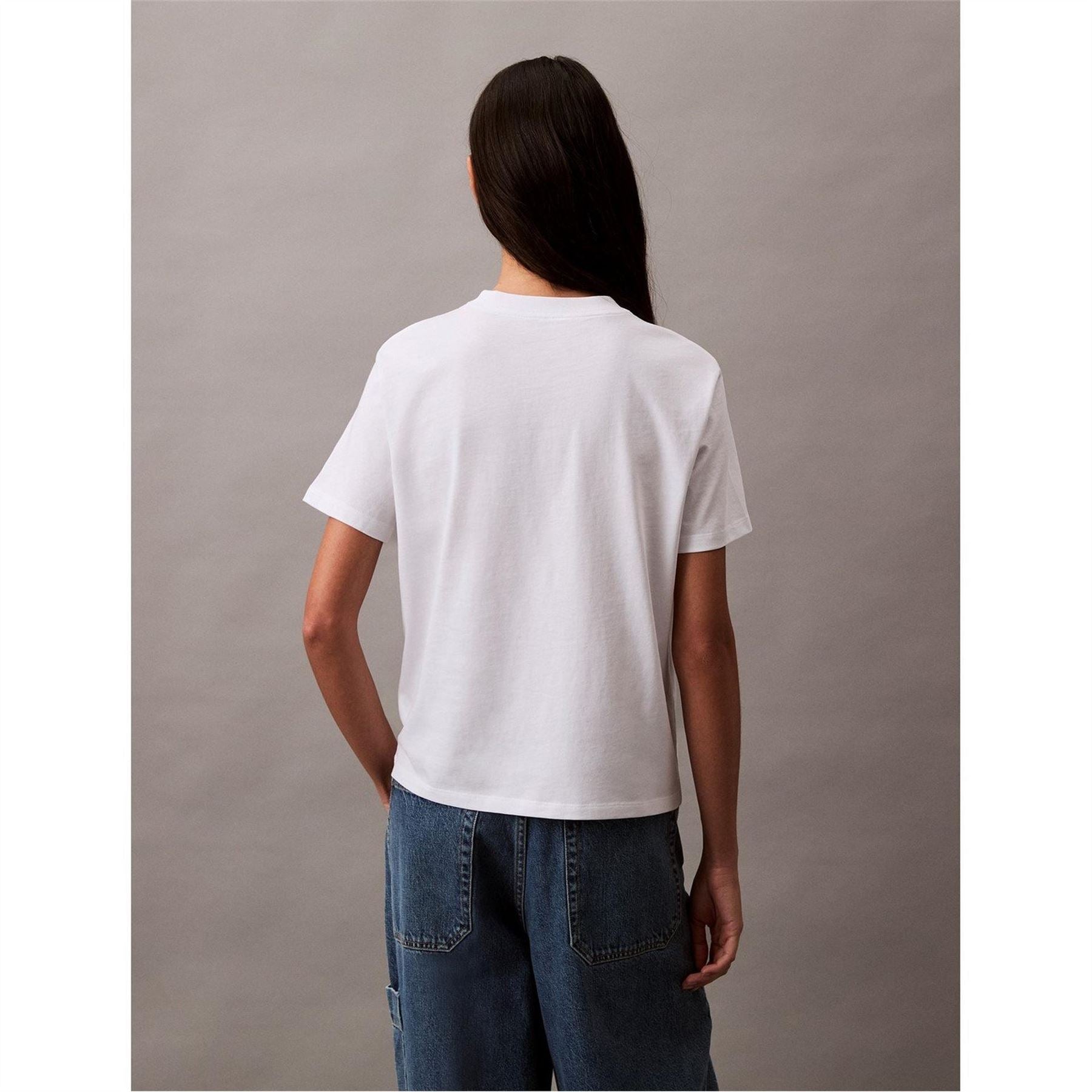 Calvin Klein Jeans Mono Hero Crew Neck Short Sleeve T-Shirt