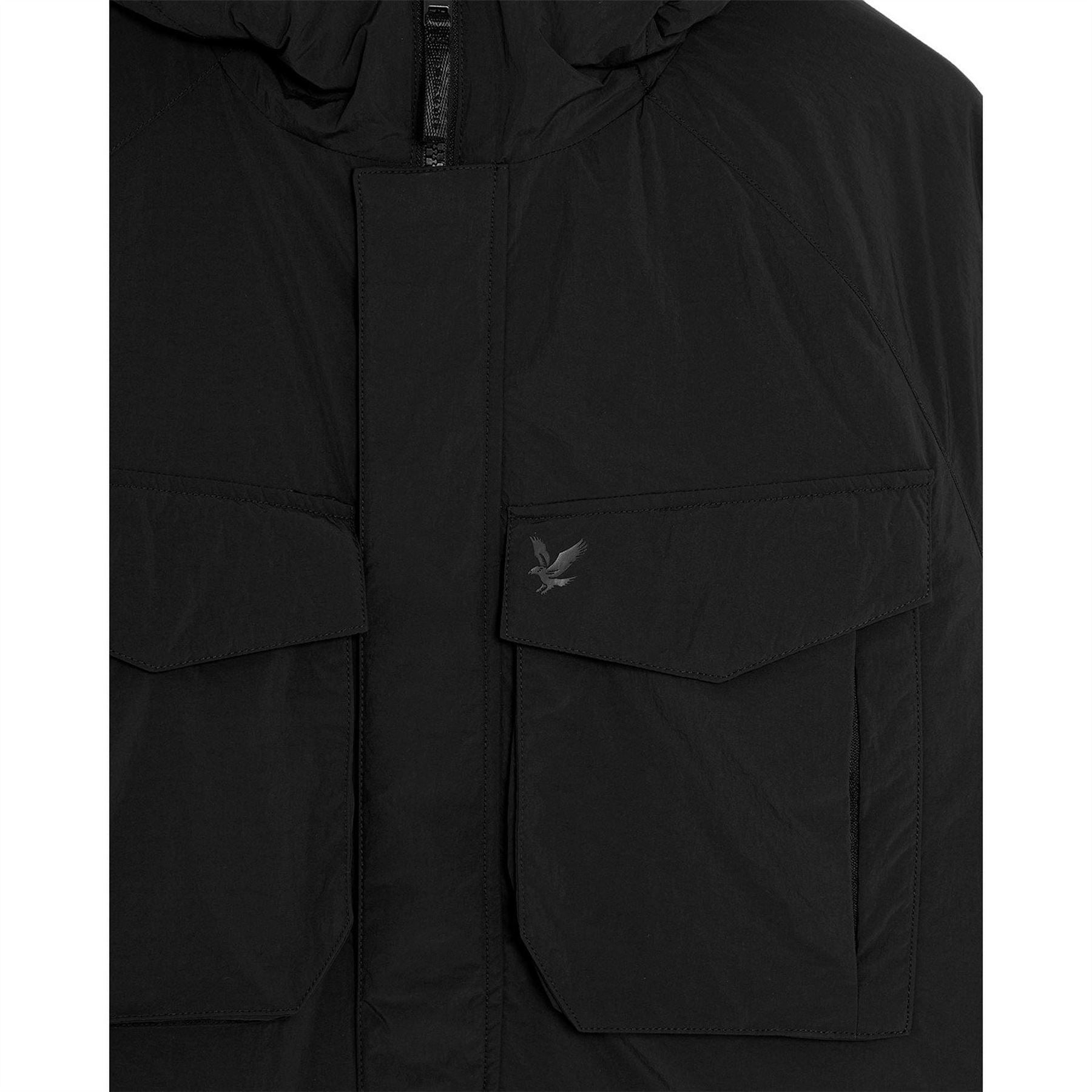 Lyle and Scott Lyle  And  Scott Funnel Neck Long Sleeve Parka