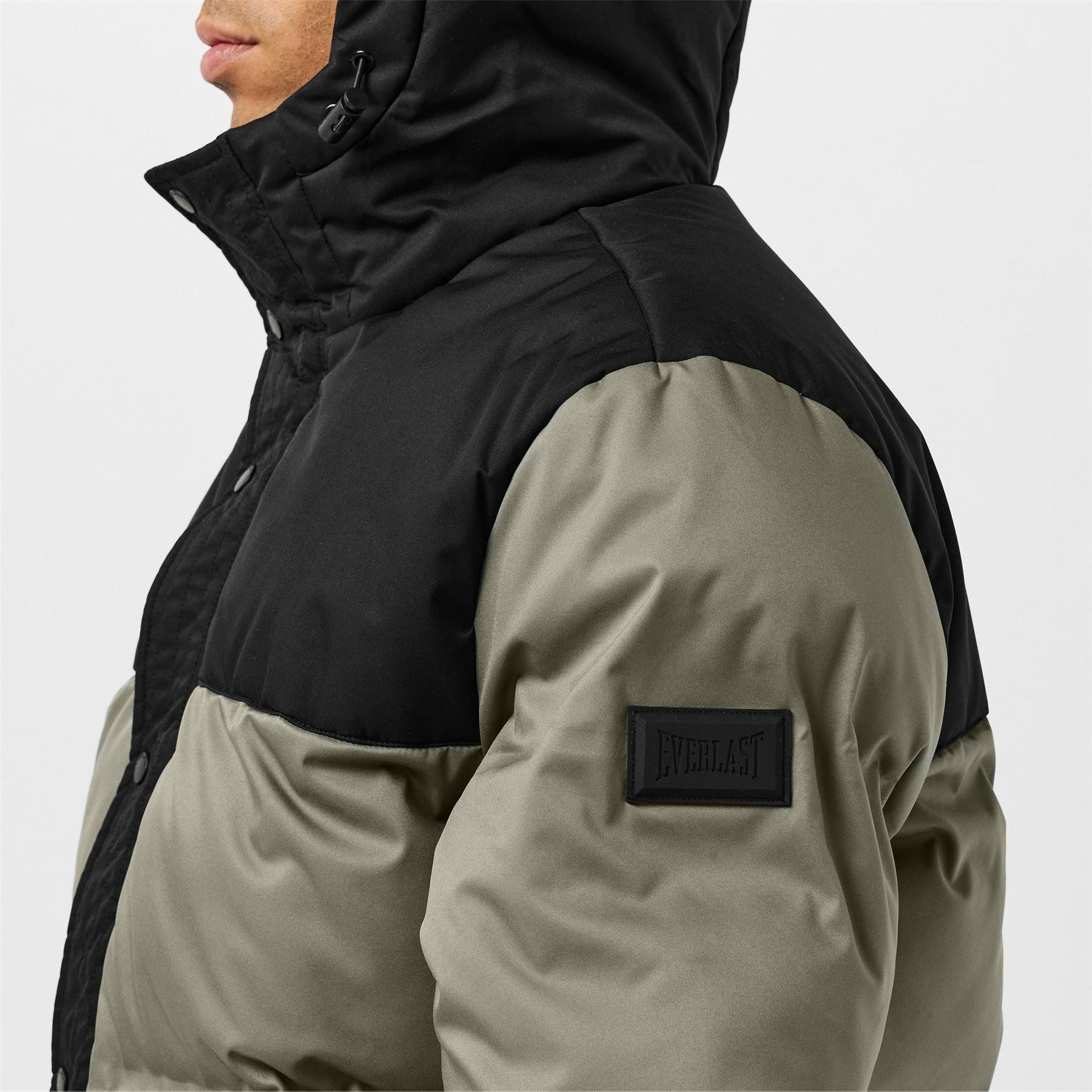 Everlast  Water Resistant Windproof Hooded Short Puffer Jacket