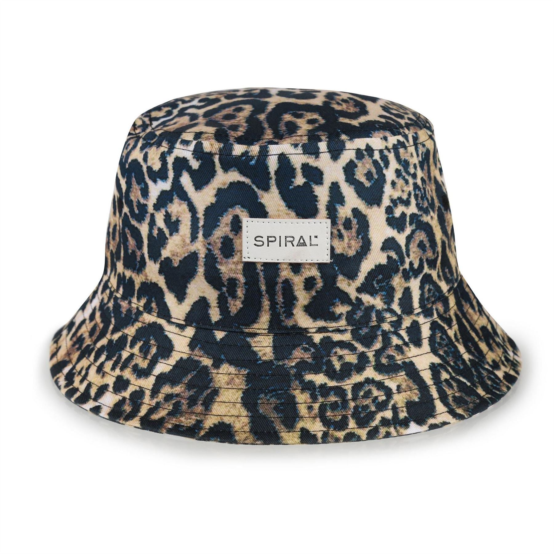 Spiral All Around Brim Panel Construction Bucket Hat