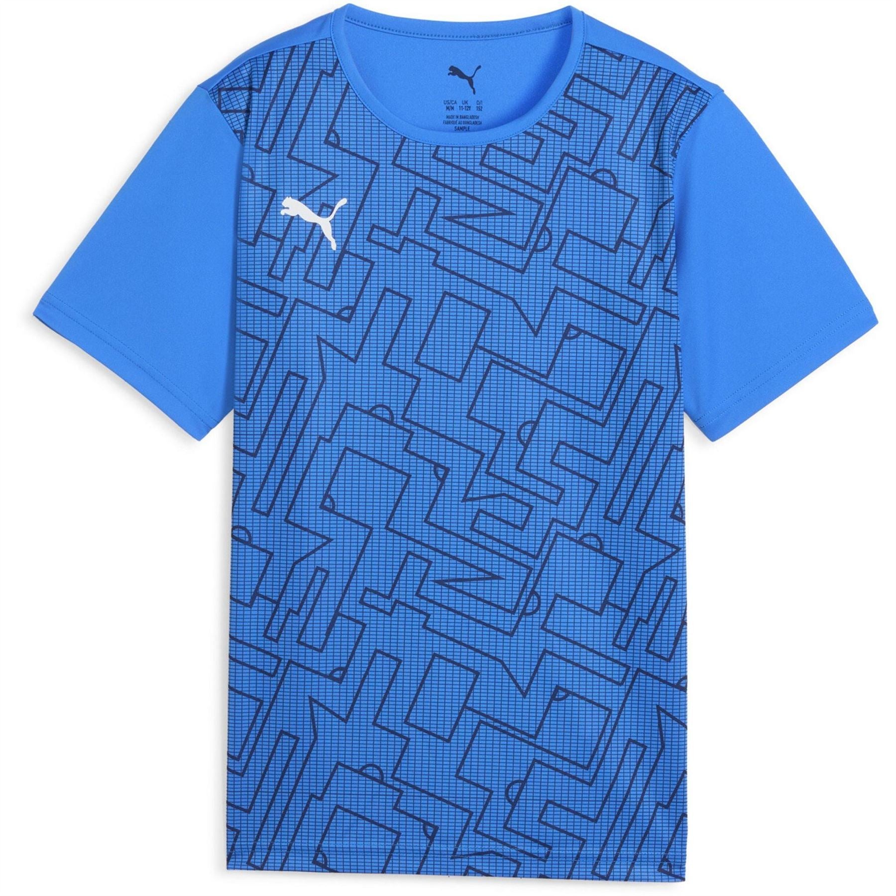 Puma Kids Individual Rise Graphic Short Sleeve Performance T-Shirt