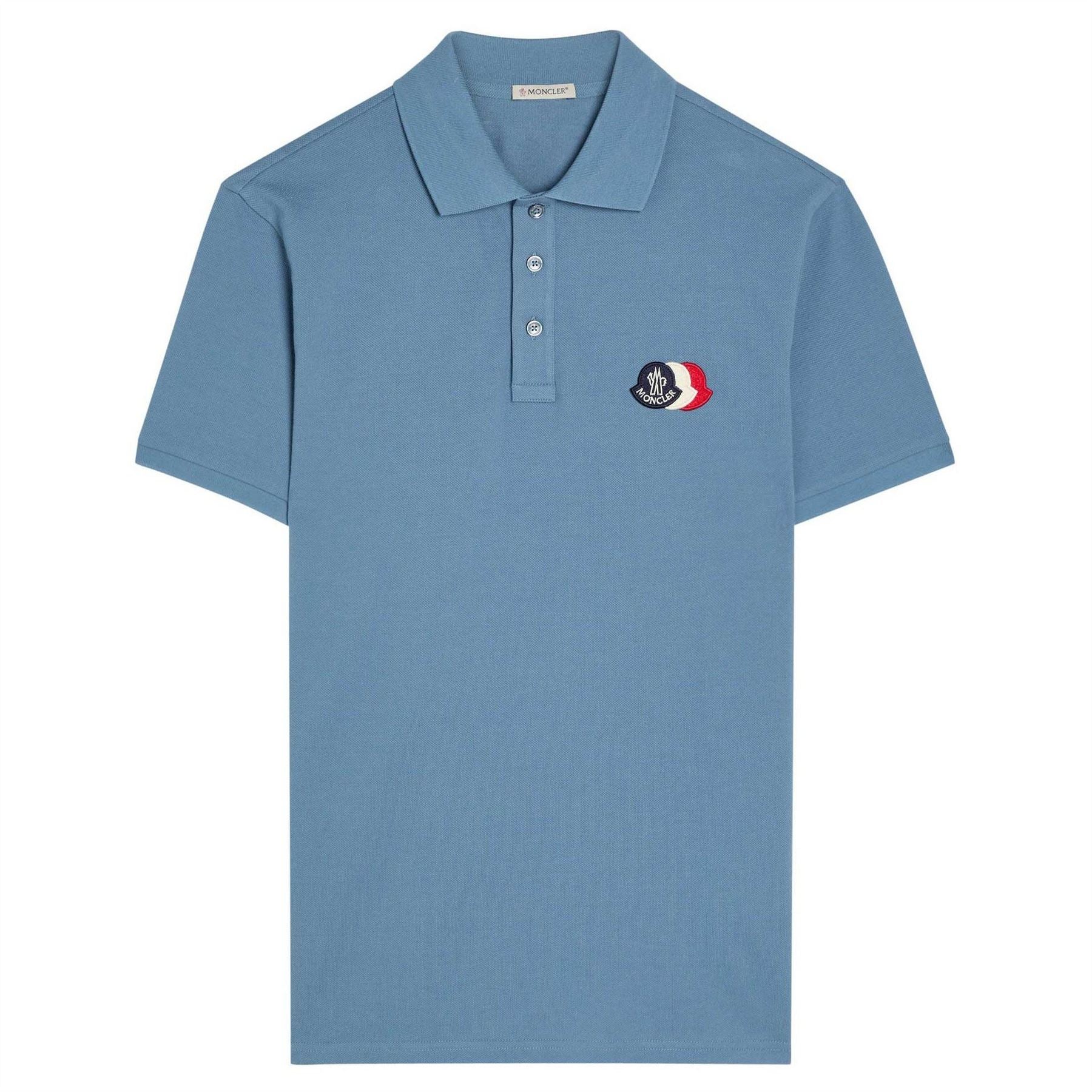 Moncler Sml Tri Logo Polo ss
