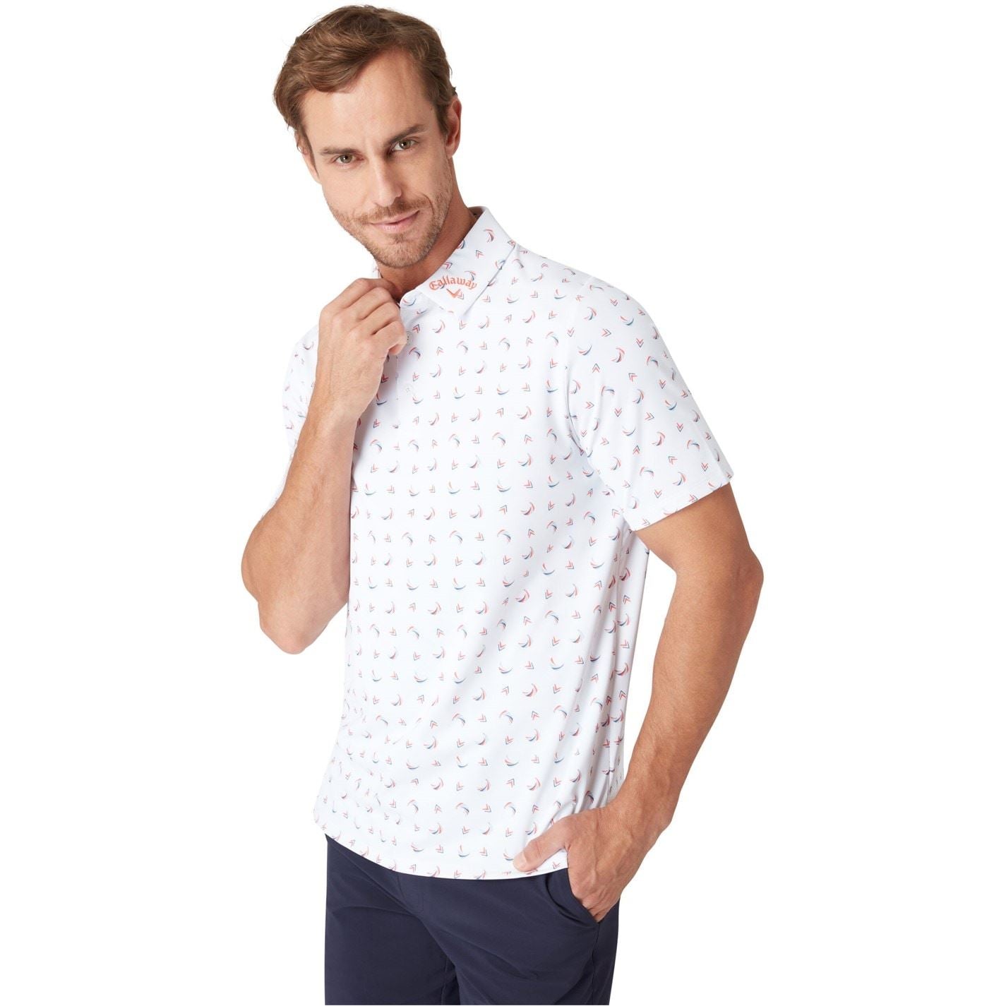 Callaway Emea Collared Neck Short Sleeve Polo Shirt