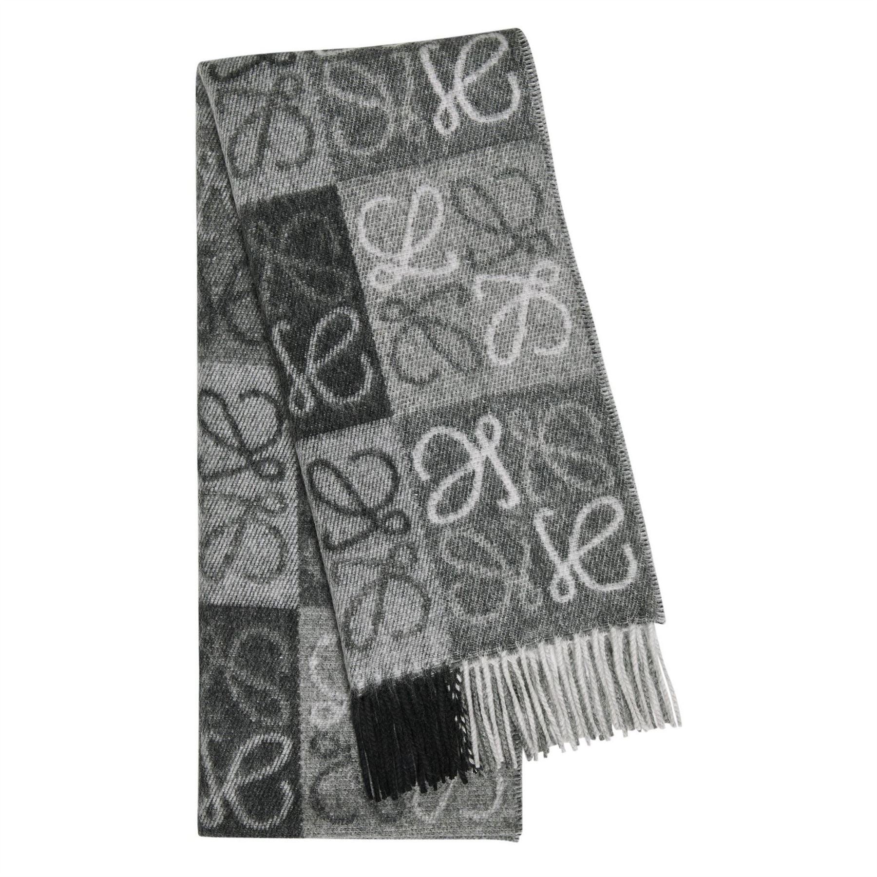 Loewe 38x180 Anagram Scarf Bla