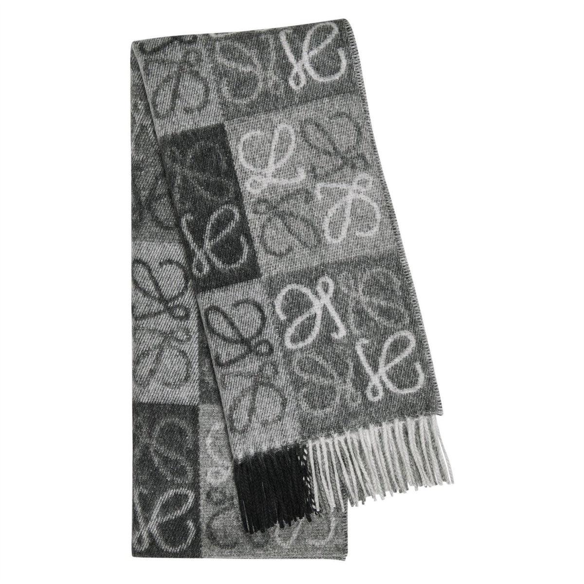 Loewe 38x180 Anagram Scarf Bla
