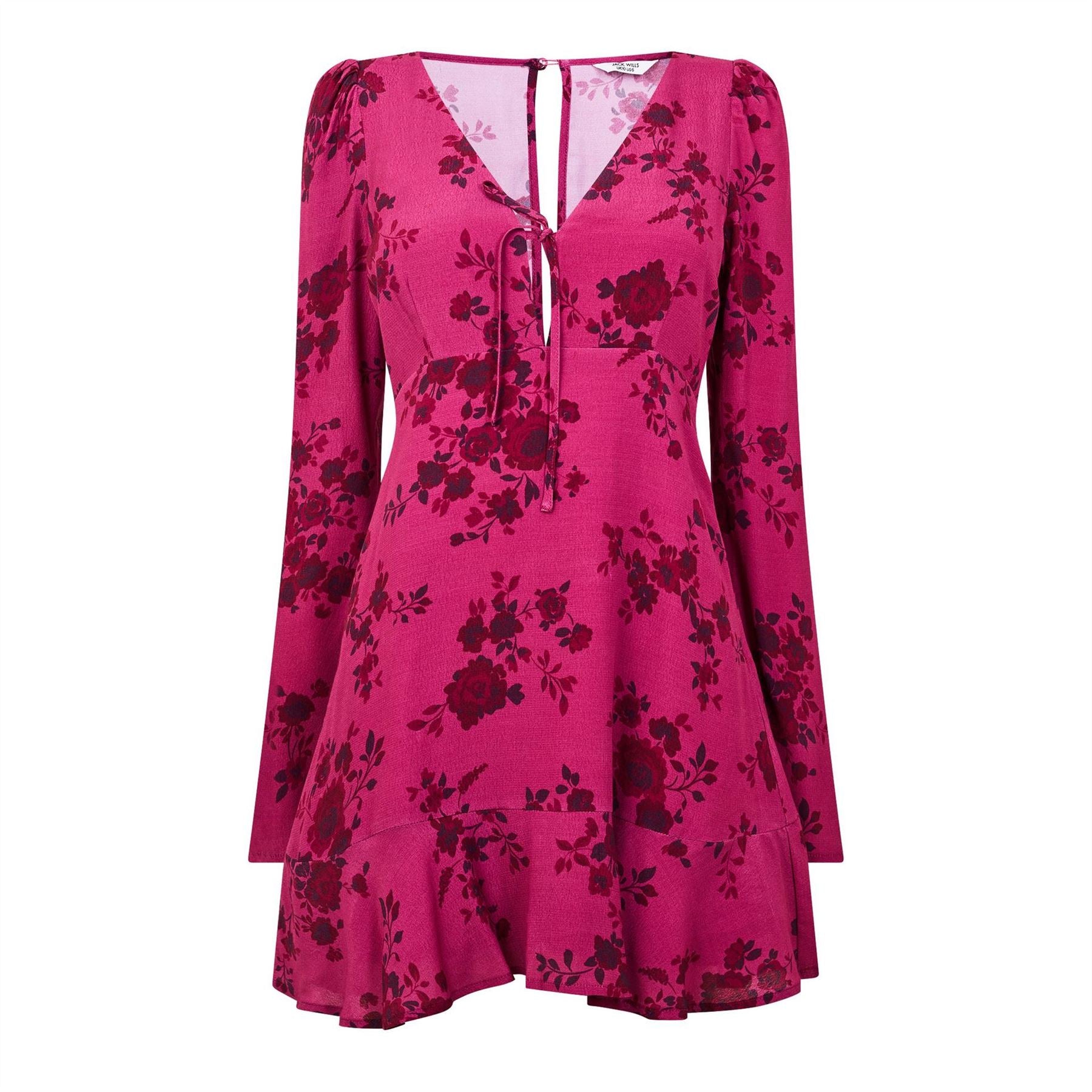 Jack Wills Ls Cut Out Min Dr Ld64