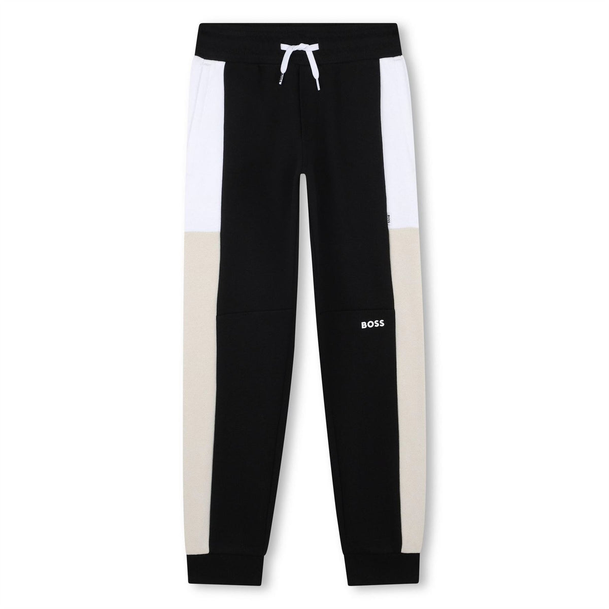Boss Colour Cotton Terry Jogging Bottoms