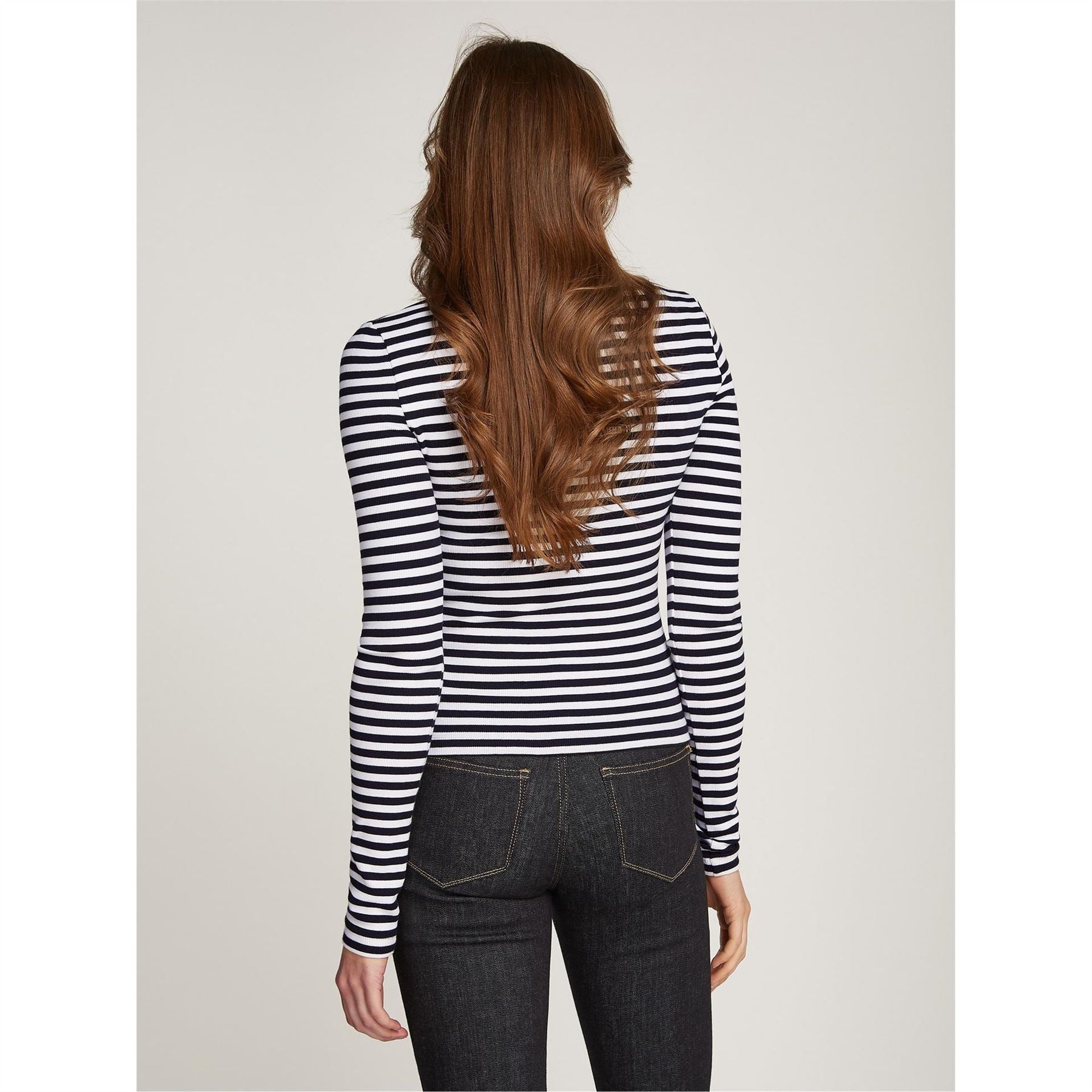 Calvin Klein Jeans Label Rib Long Sleeve