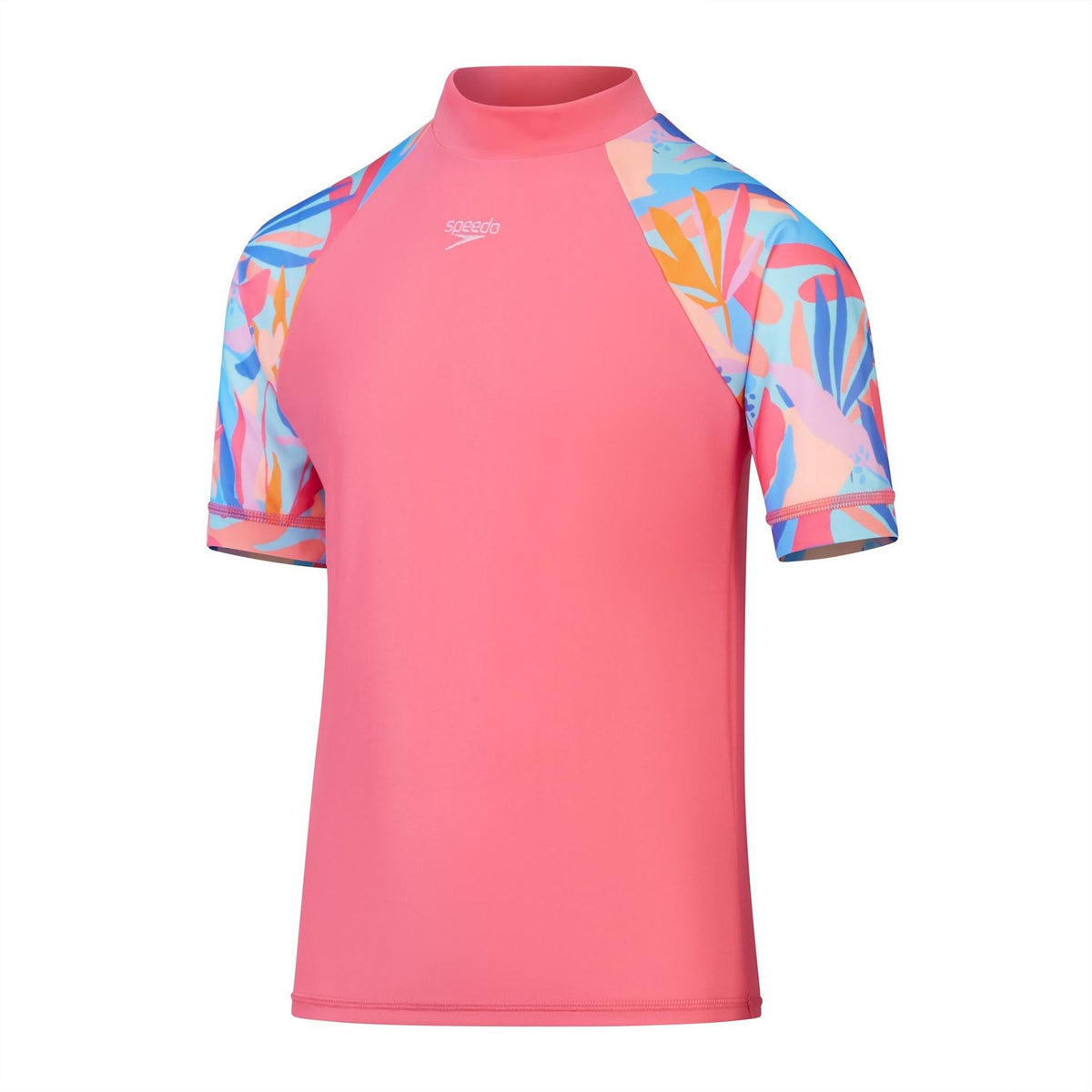 Speedo Short Sleeve One Piece Swimsuit
